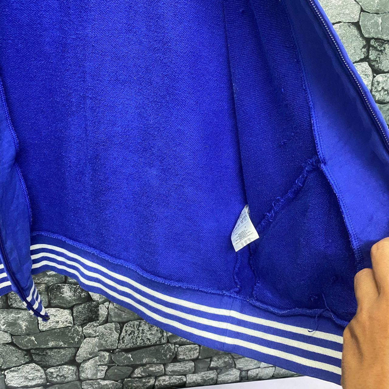 Adidas Vintage Adidas JFA Distressed Jacket Size US M / EU 48-50 / 2 - 15 Thumbnail