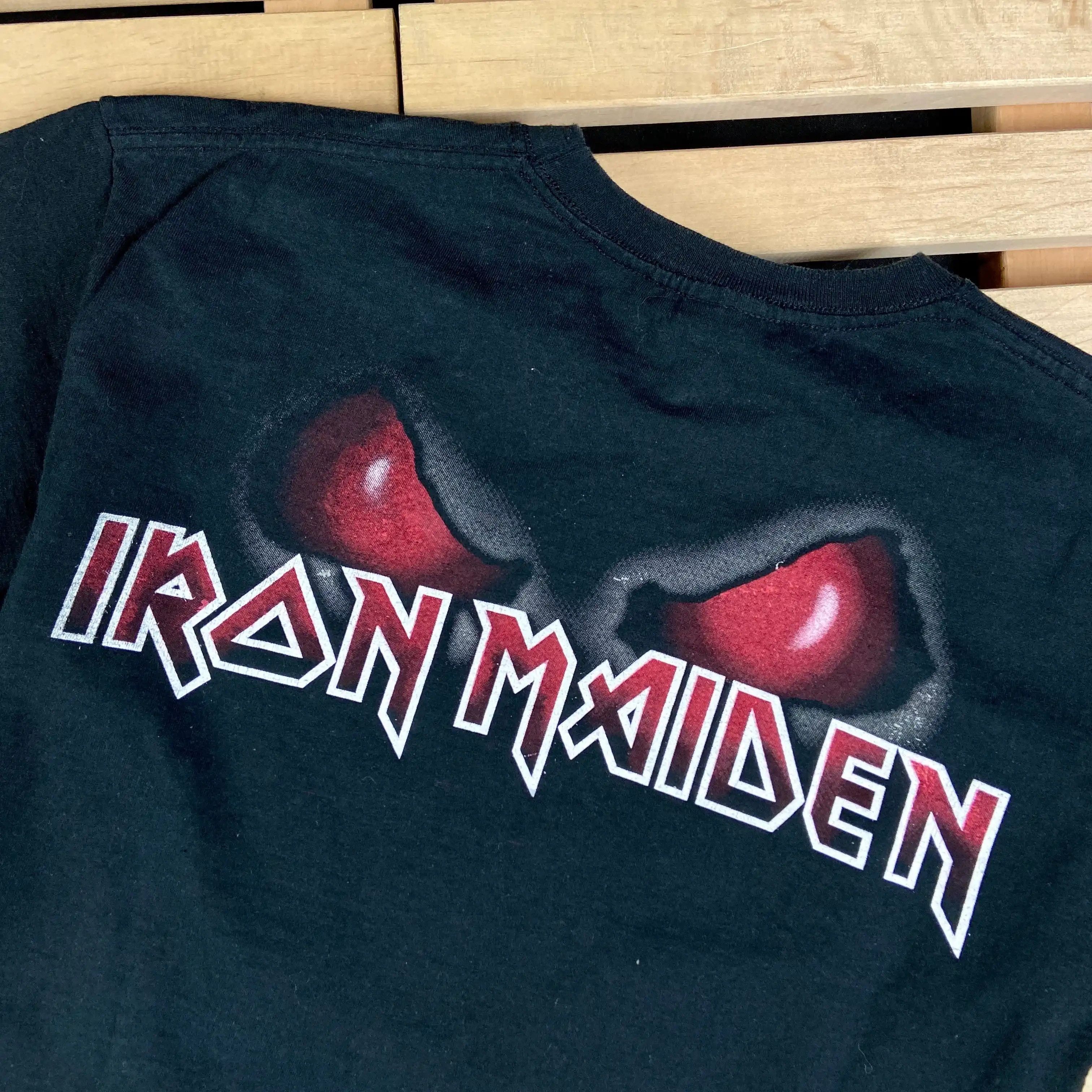 Band Tees × Iron Maiden × Vintage Mens Vintage T Shirt Iron Maiden Size M Size US M / EU 48-50 / 2 - 6 Thumbnail