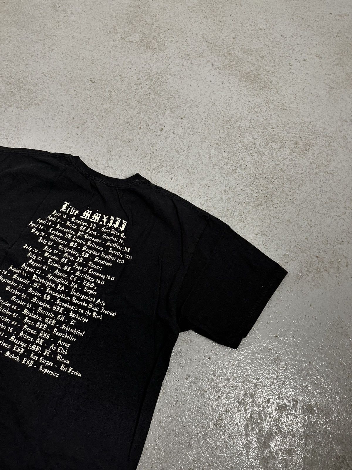 Band Tees Pentagram 2013 Tour Vitus Sleep T-Shirt Size US XL / EU 56 / 4 - 10 Thumbnail