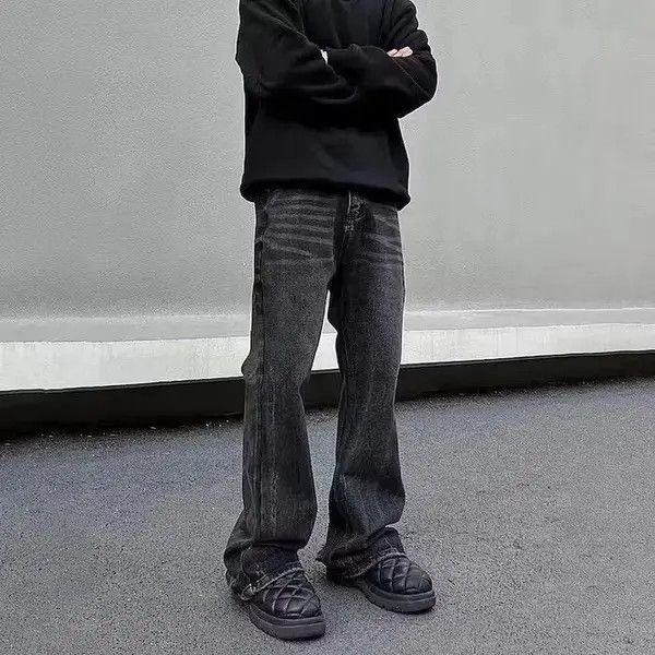 Japanese Brand Black Opium Stacked Denim Jeans Size US 32 / EU 48 - 3 Thumbnail