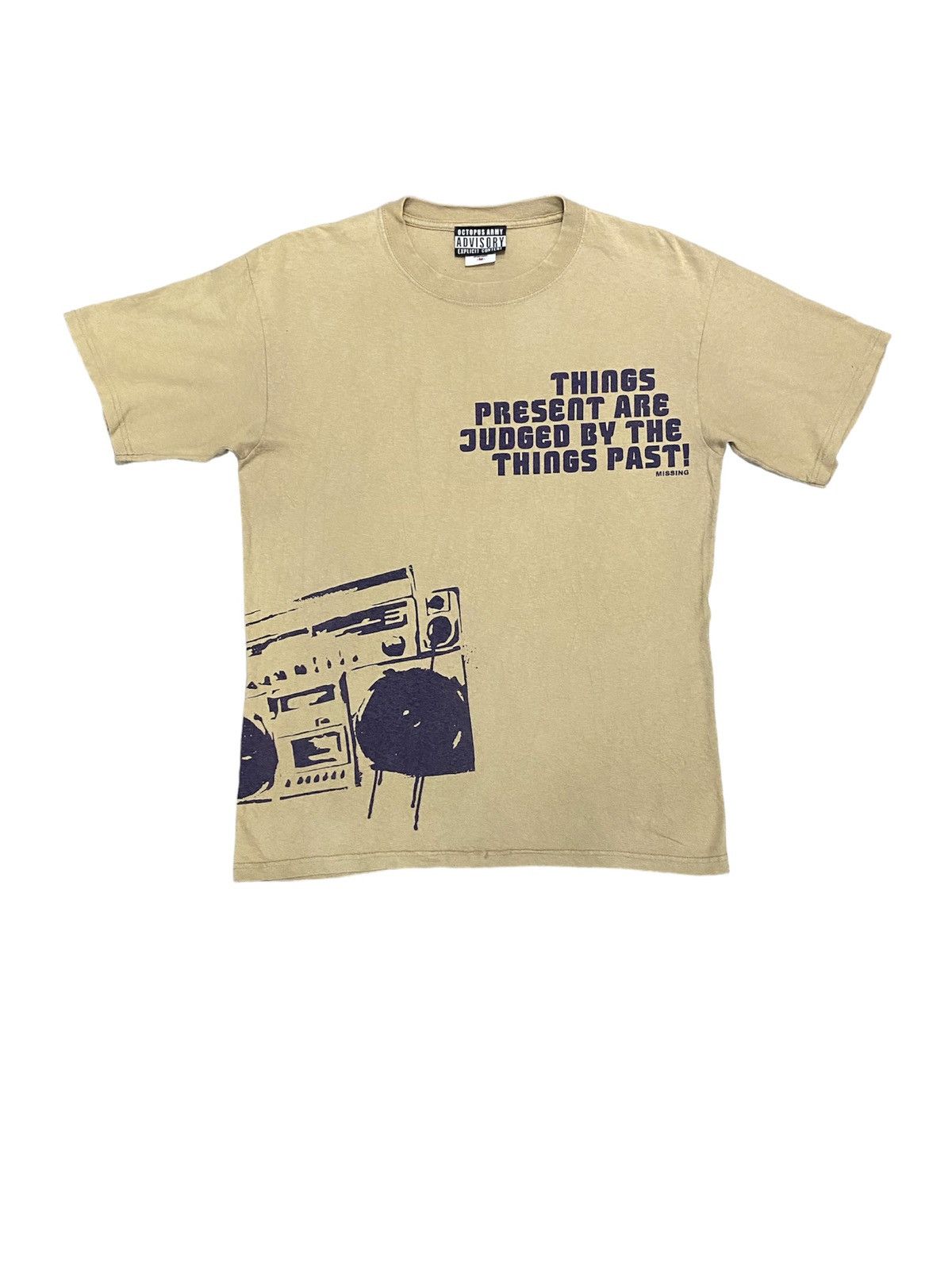Beauty Beast × General Research × Japanese Brand 1990s Octopus Army POEM Anvil tag tee Size US L / EU 52-54 / 3 - 1 Thumbnail