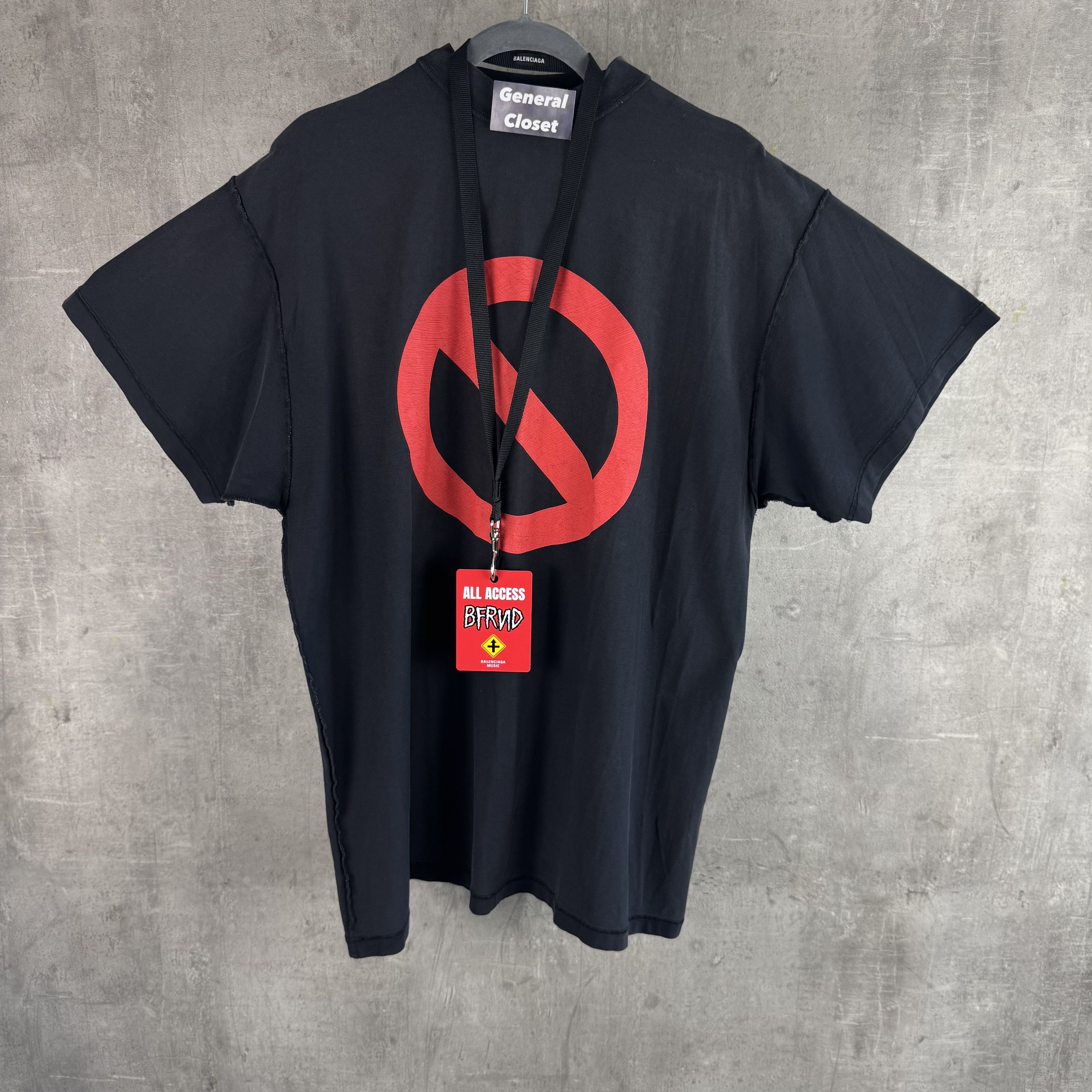 Balenciaga BALENCIAGA BFRND Inside Out Oversized Tshirt Limited Edition Size US S / EU 44-46 / 1 - 7 Thumbnail