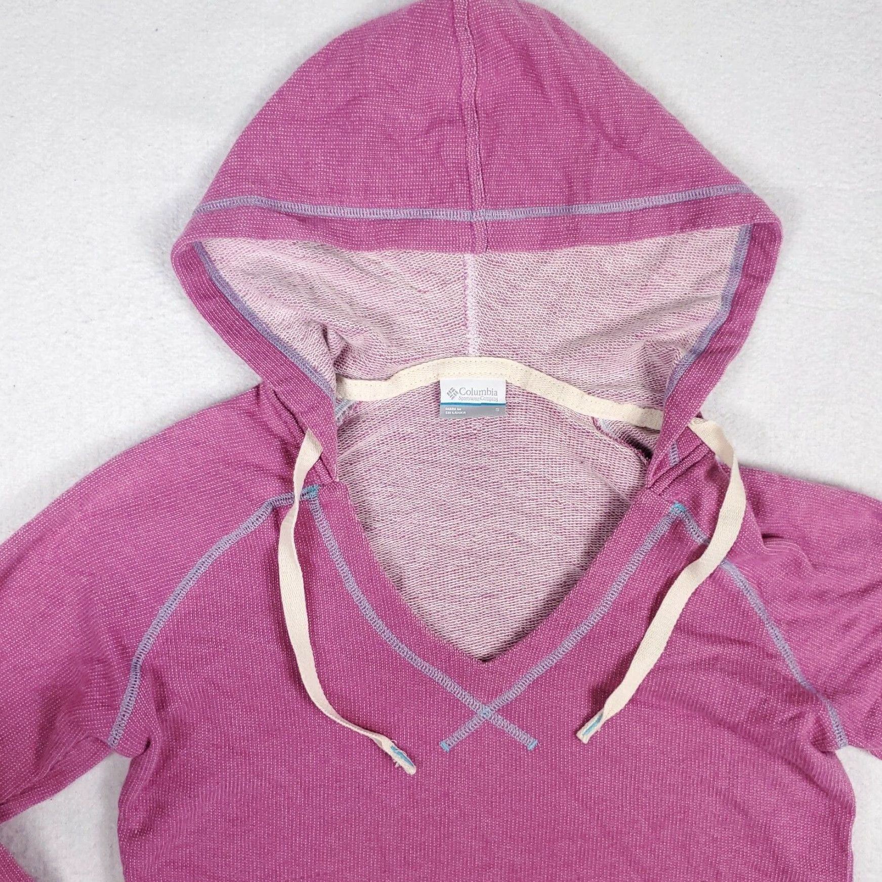 Pinko Columbia Pink Tie Front Pullover Hoodie Women's Small Size S / US 4 / IT 40 - 2 Thumbnail