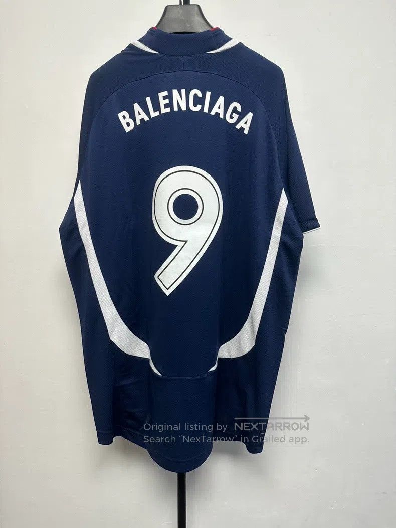Balenciaga Balenciaga Alphabet Printed Colorblock Crewneck Jersey Size US XXS / EU 40 - 2 Thumbnail