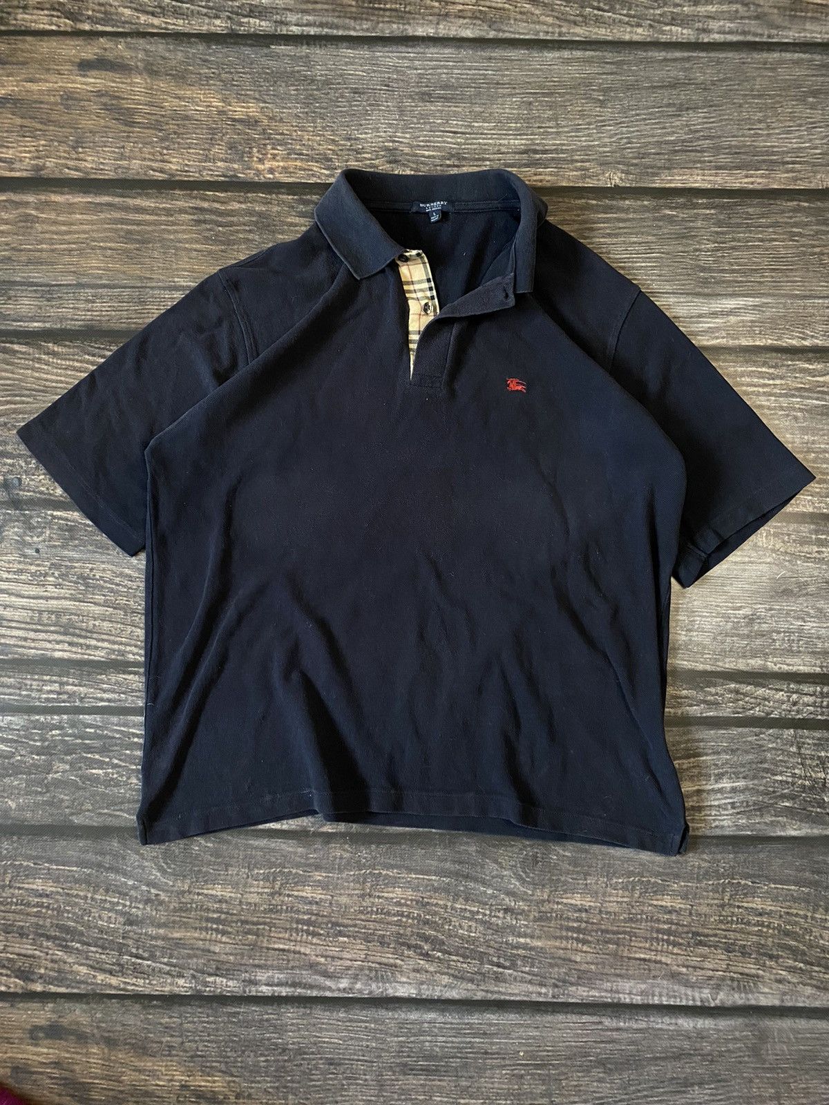 Burberry Burberry vintage horseman polo shirt Size US L / EU 52-54 / 3 - 1 Thumbnail