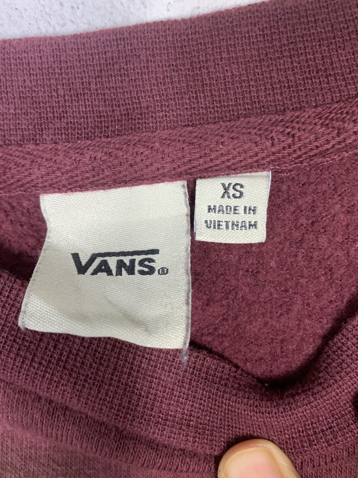 Vans × Vintage Vintage Authentic Vans Sweatshirt Size US XS / EU 42 / 0 - 7 Thumbnail