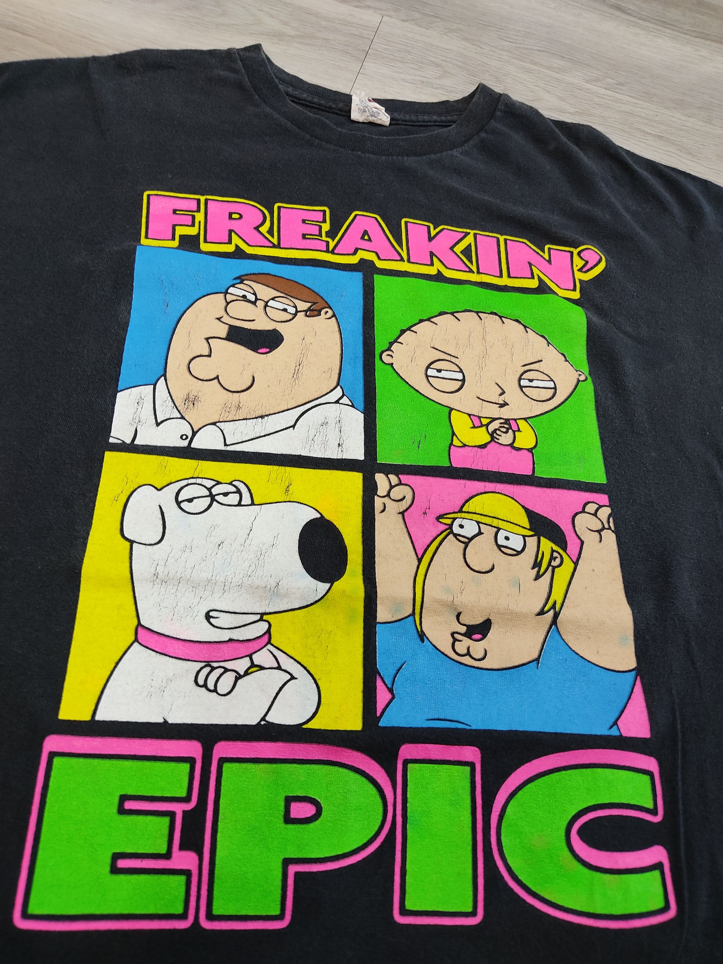 Vintage FAMILY GUYS Size US XL / EU 56 / 4 - 2 Thumbnail