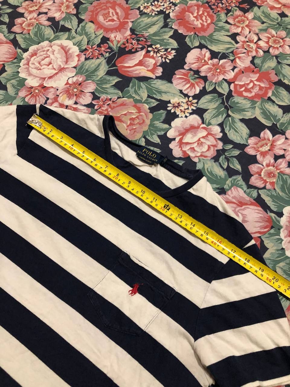Polo Ralph Lauren Vintage POLO RALPH LAUREN Logo T Shirt STRIPED Size US L / EU 52-54 / 3 - 8 Thumbnail