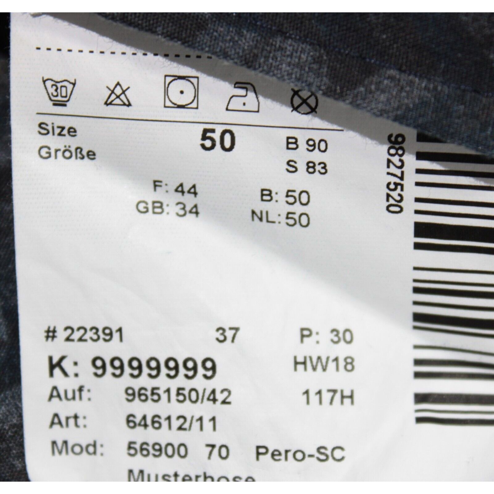 Hiltl Hiltl New with tags Chino Size 34 US In Gray Size US 34 / EU 50 - 8 Thumbnail