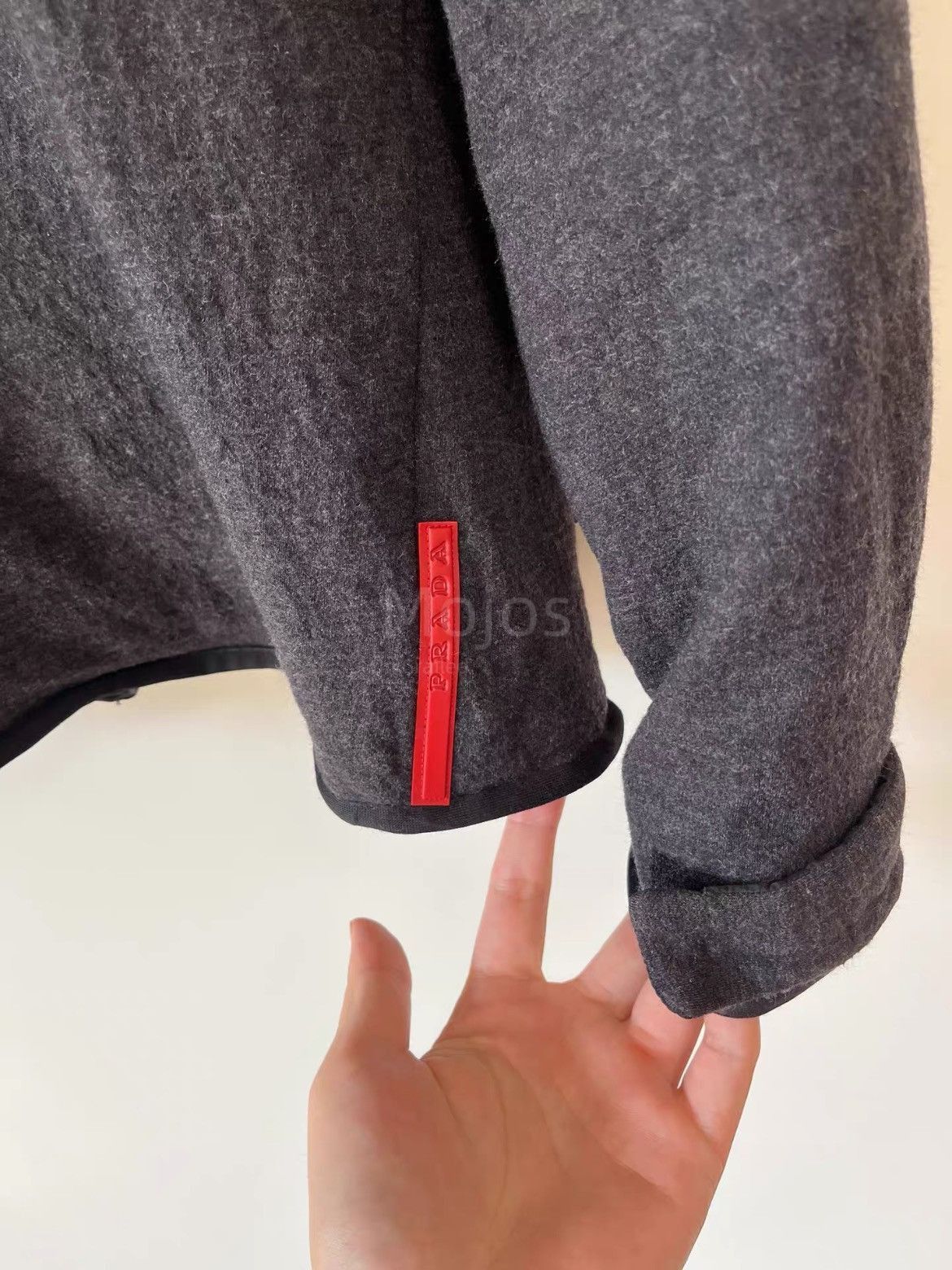 Prada Vintage Prada Sports Red Label 00S Cross Zip Jacket-2508 Size US L / EU 52-54 / 3 - 2 Thumbnail