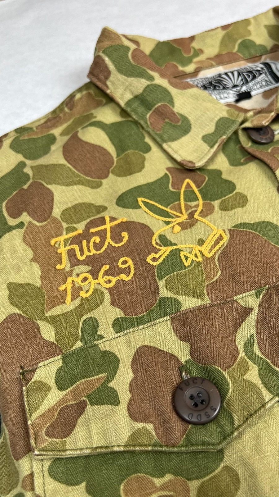FUCT Fuct Camo Button Up Shirt Size US S / EU 44-46 / 1 - 6 Thumbnail