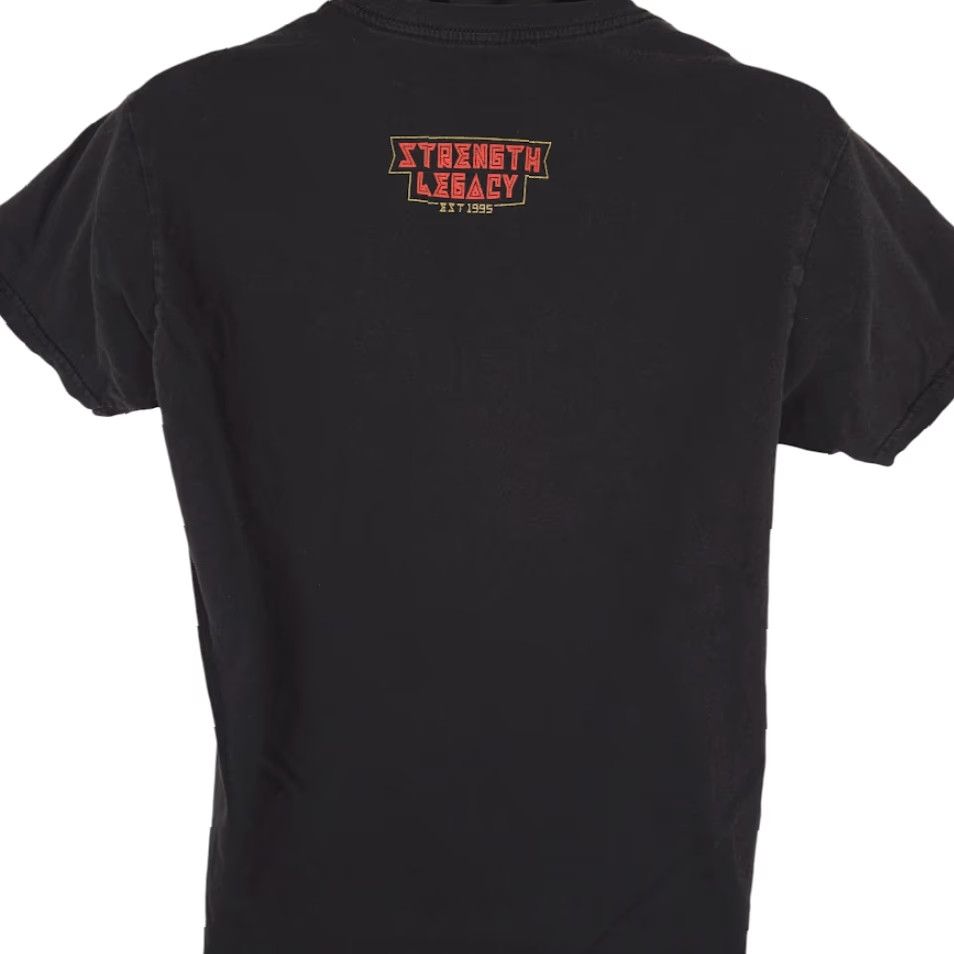 Vintage Iron Addicts Gym T Shirt Mens Size Medium Black Strength Legacy Samson Lion USA Shirt Size US M / EU 48-50 / 2 - 4 Thumbnail