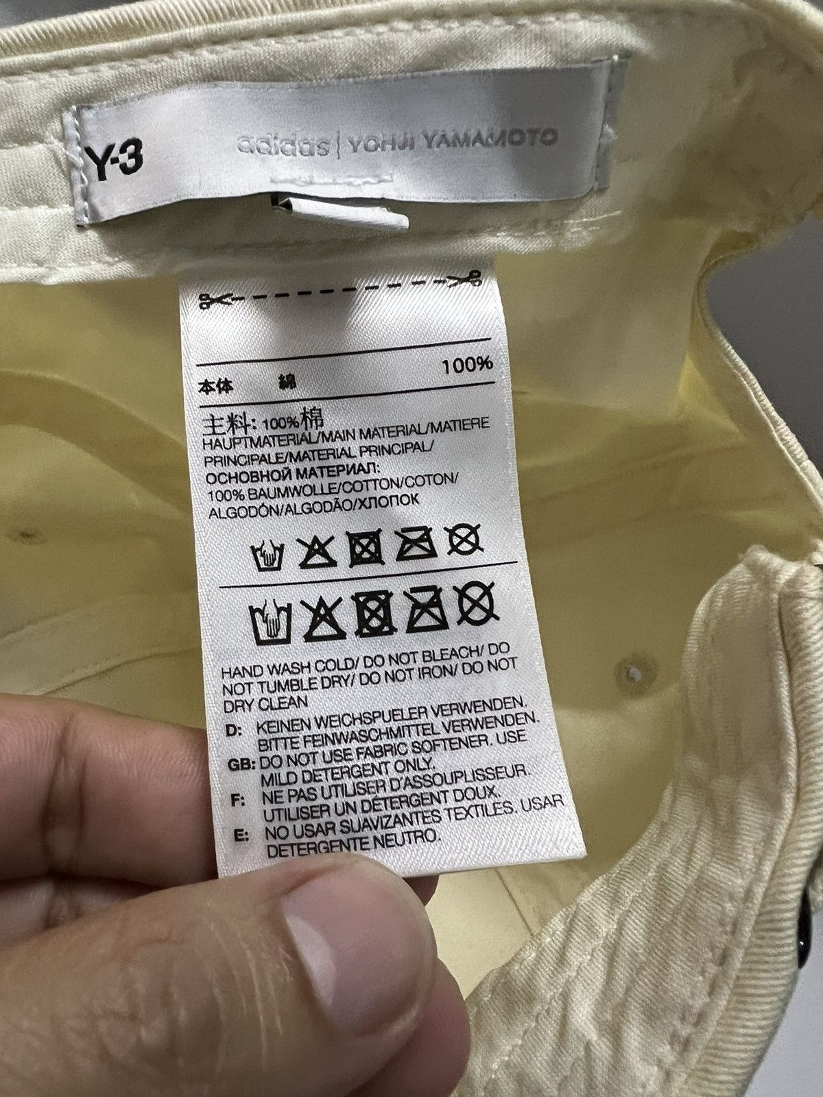 Adidas × Designer × Yohji Yamamoto ADIDAS X YOHJIYAMAMOTO Y-3 CAP RARE Size ONE SIZE - 13 Thumbnail