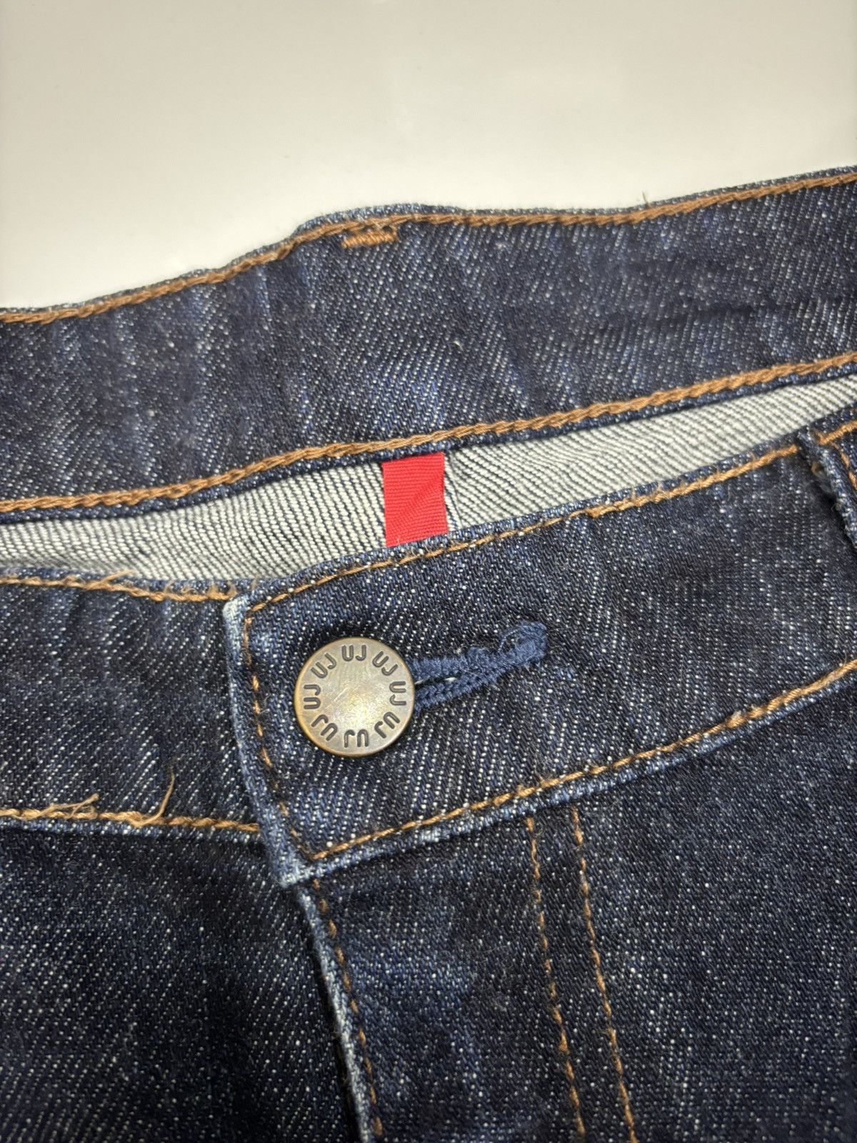 Undercover × Uniqlo UNIQLO S003 BAGGY LOOSE BLUE DENIM JEANS Size US 37 - 13 Thumbnail