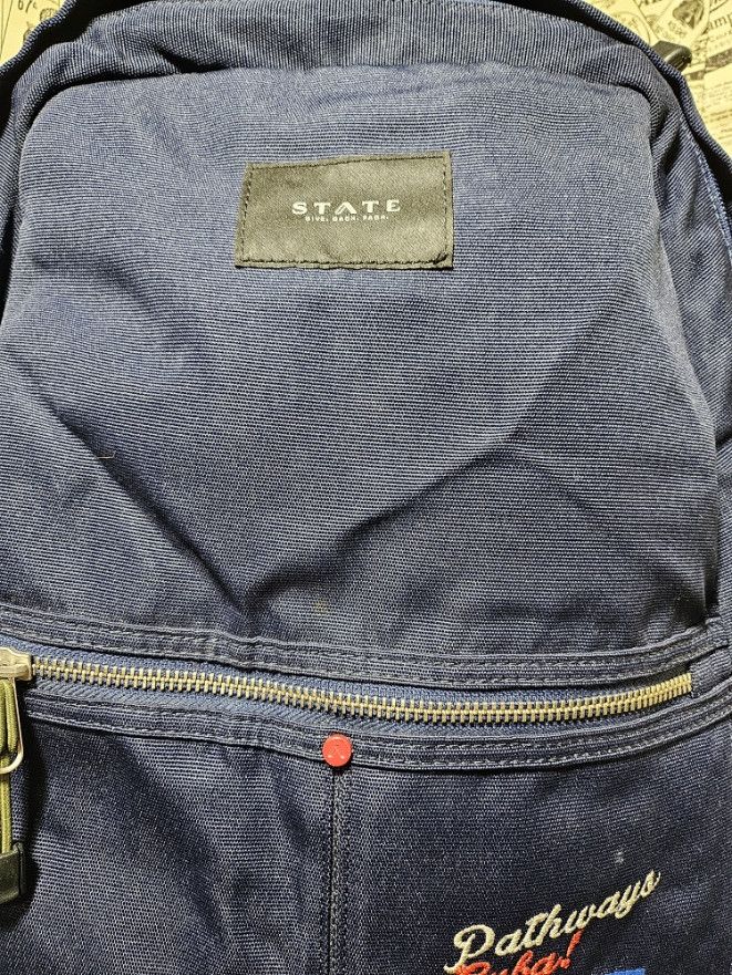 Other State Navy Blue Red Cuba Backpack Size ONE SIZE - 3 Thumbnail