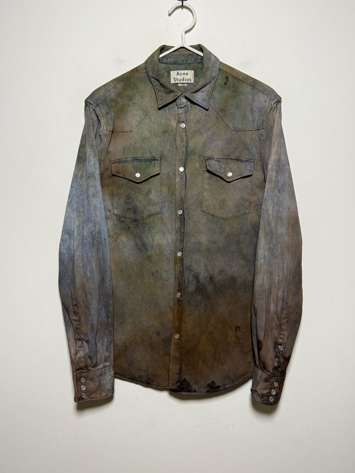 Acne Studios acne studios mechanik denim western shirt Size US M / EU 48-50 / 2 - 2 Thumbnail