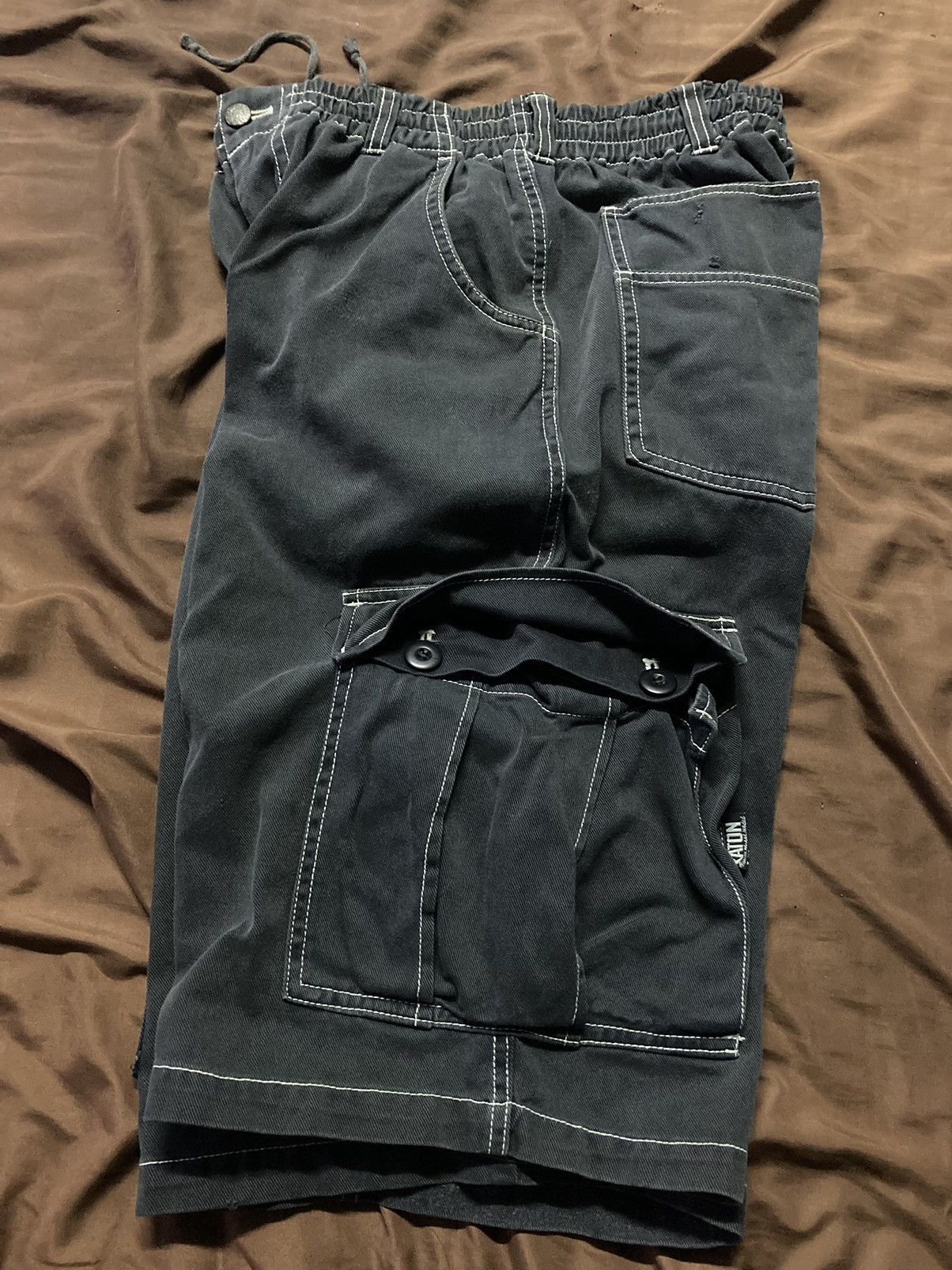 Japanese Brand Raton Laveur Baggy Cargo Shorts Size US 30 / EU 46 - 3 Thumbnail