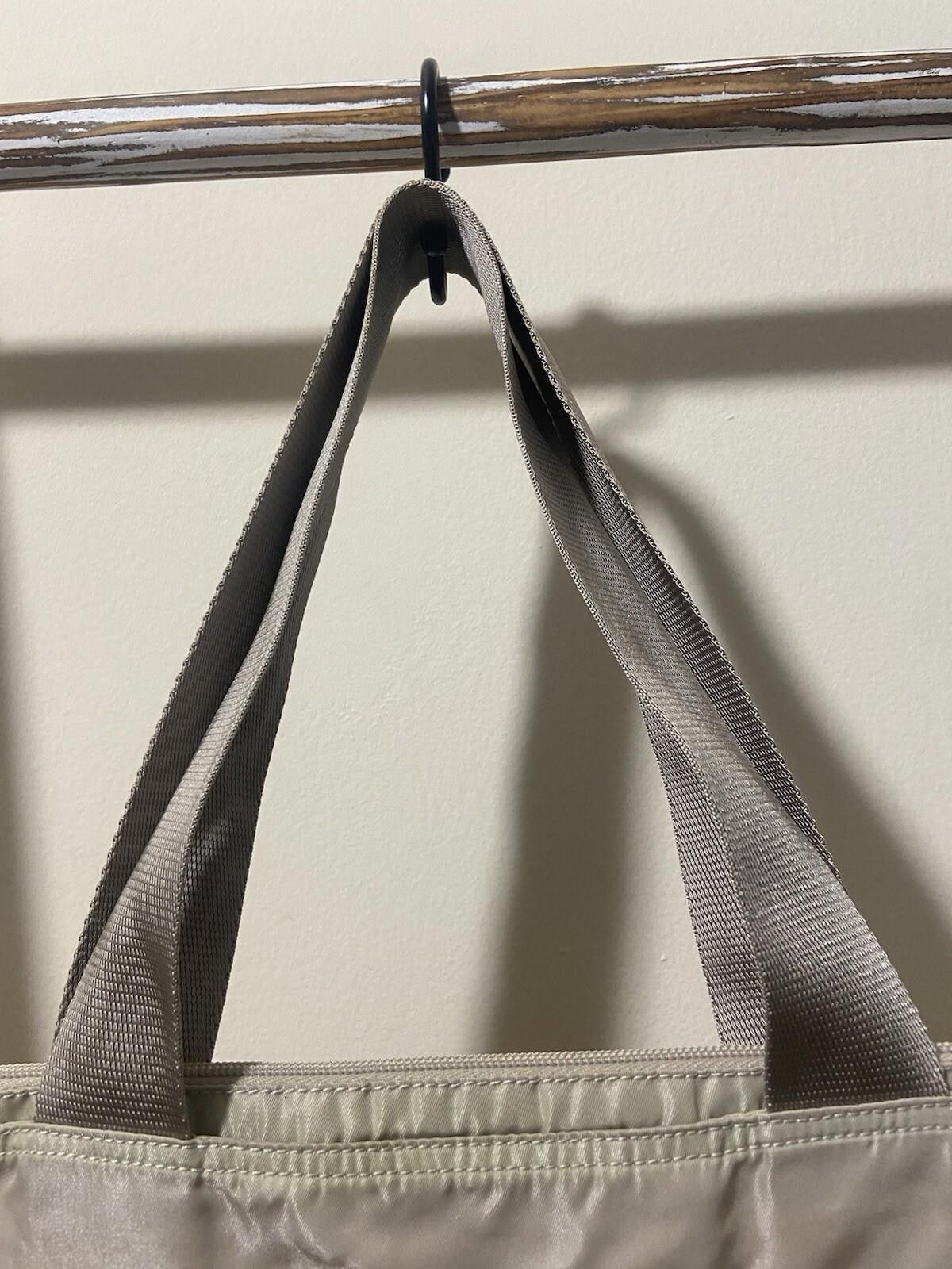 Prada Prada faded gray “mint” slim nylon tote bag, fair condition Size ONE SIZE - 5 Thumbnail