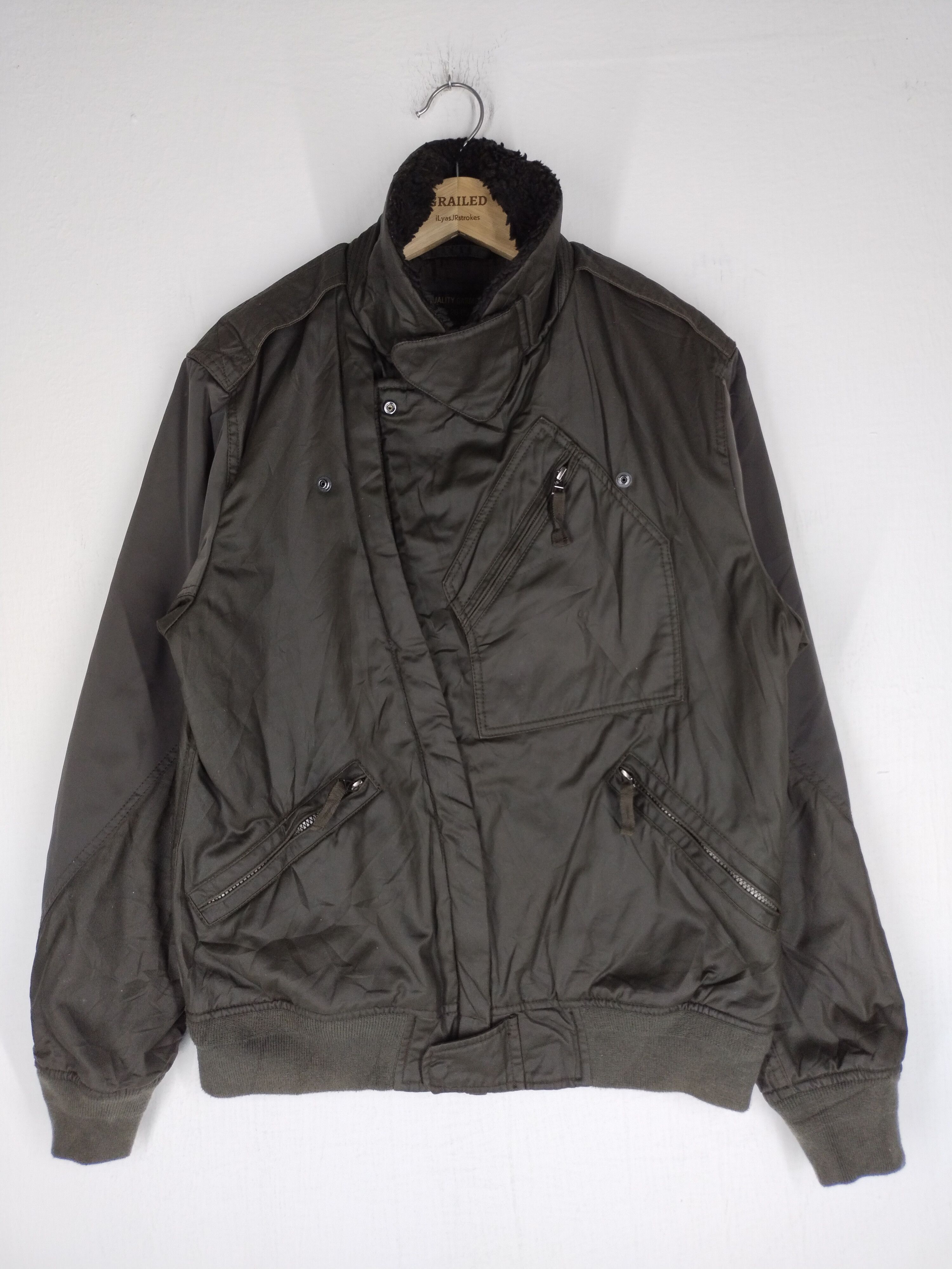 Japanese Brand Quality Garment Type 20-09 Uniqlo Bikers Jacket Men's Size US M / EU 48-50 / 2 - 3 Thumbnail