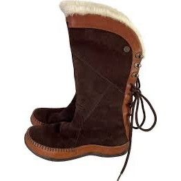 The North Face North Face Primaloft Brown Leather Boots - Size 6 Size US 6 / IT 36 - 1 Thumbnail