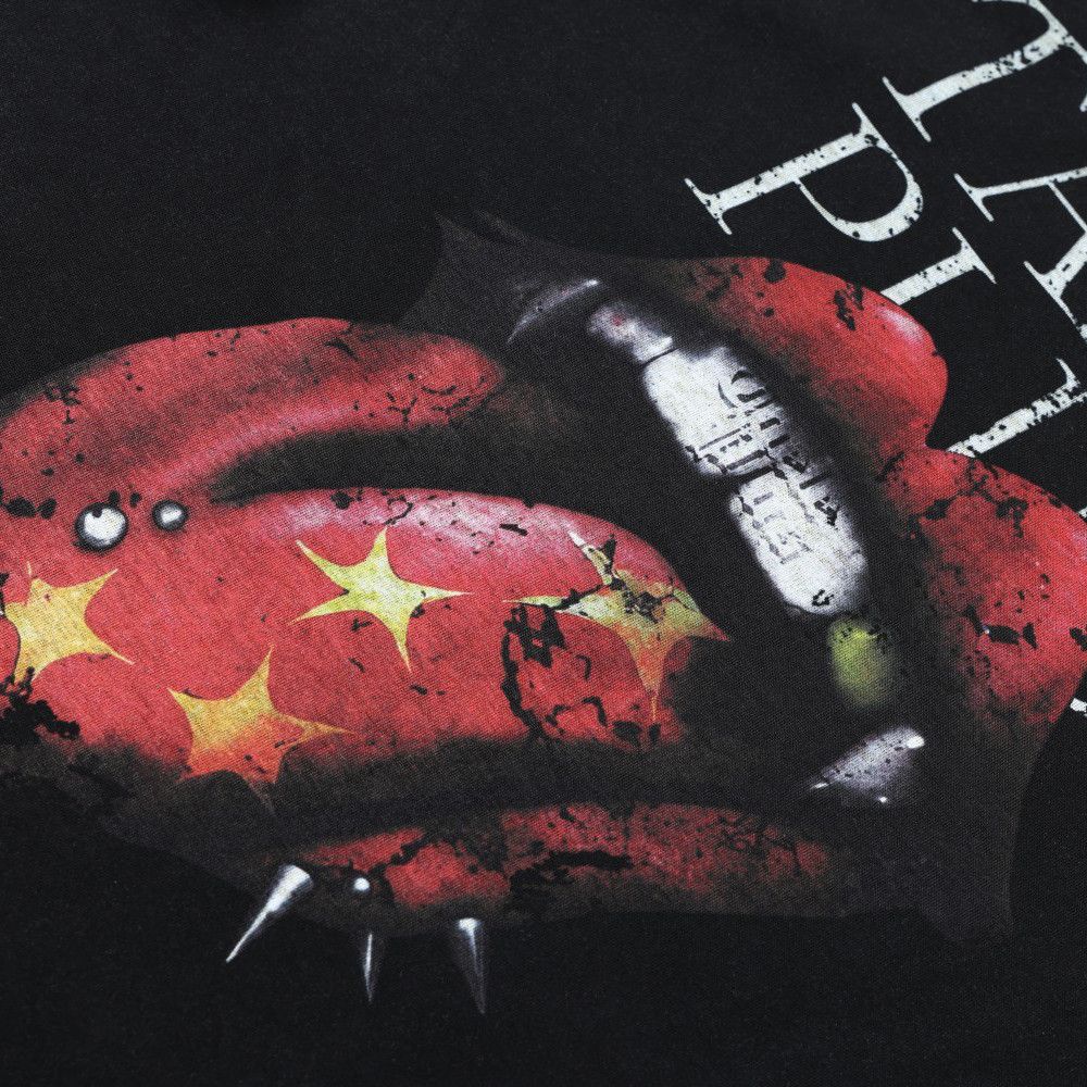 Vintage Hip-Hop Style Loose Casual T-Shirt with Tongue Print Size US M / EU 48-50 / 2 - 3 Thumbnail
