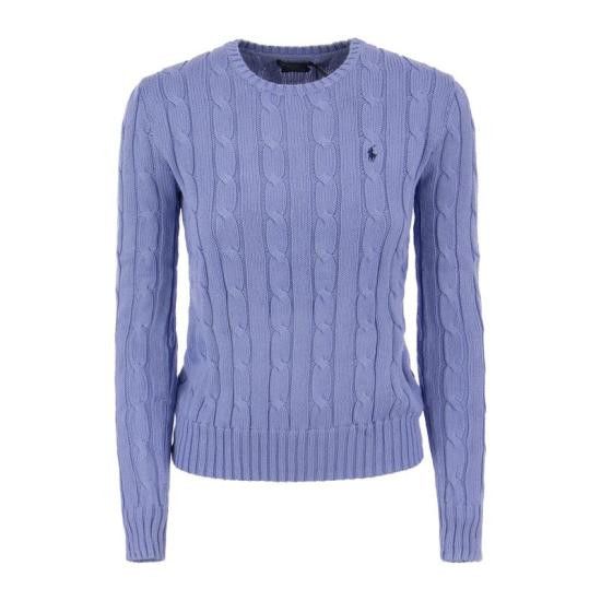 Polo Ralph Lauren POLO RALPH LAUREN Women Sweater 211891640 BLUE Size M / US 6-8 / IT 42-44 - 1 Thumbnail