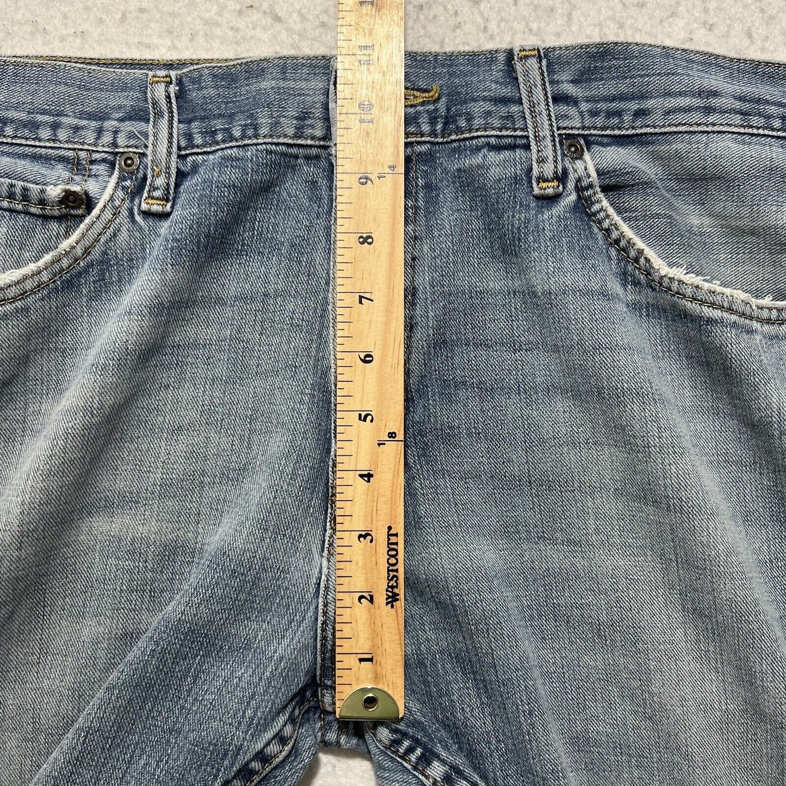 Nautica Nautica 34x30 Straight Leg Jeans Light Blue Denim Cotton Size US 34 / EU 50 - 9 Thumbnail
