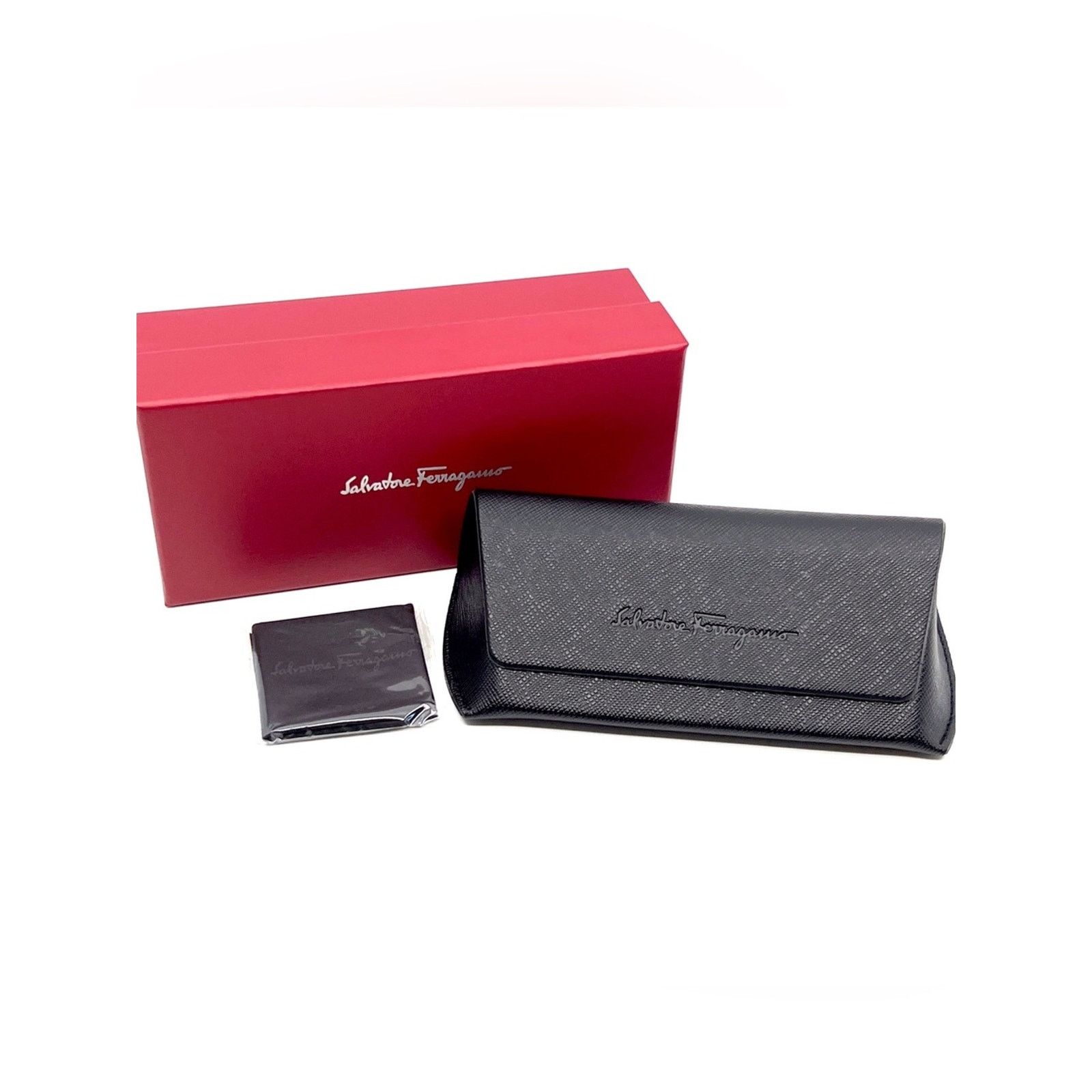 Salvatore Ferragamo New Salvatore Ferragamo SF2068SE 259 Women's Beige Square Size ONE SIZE - 5 Thumbnail