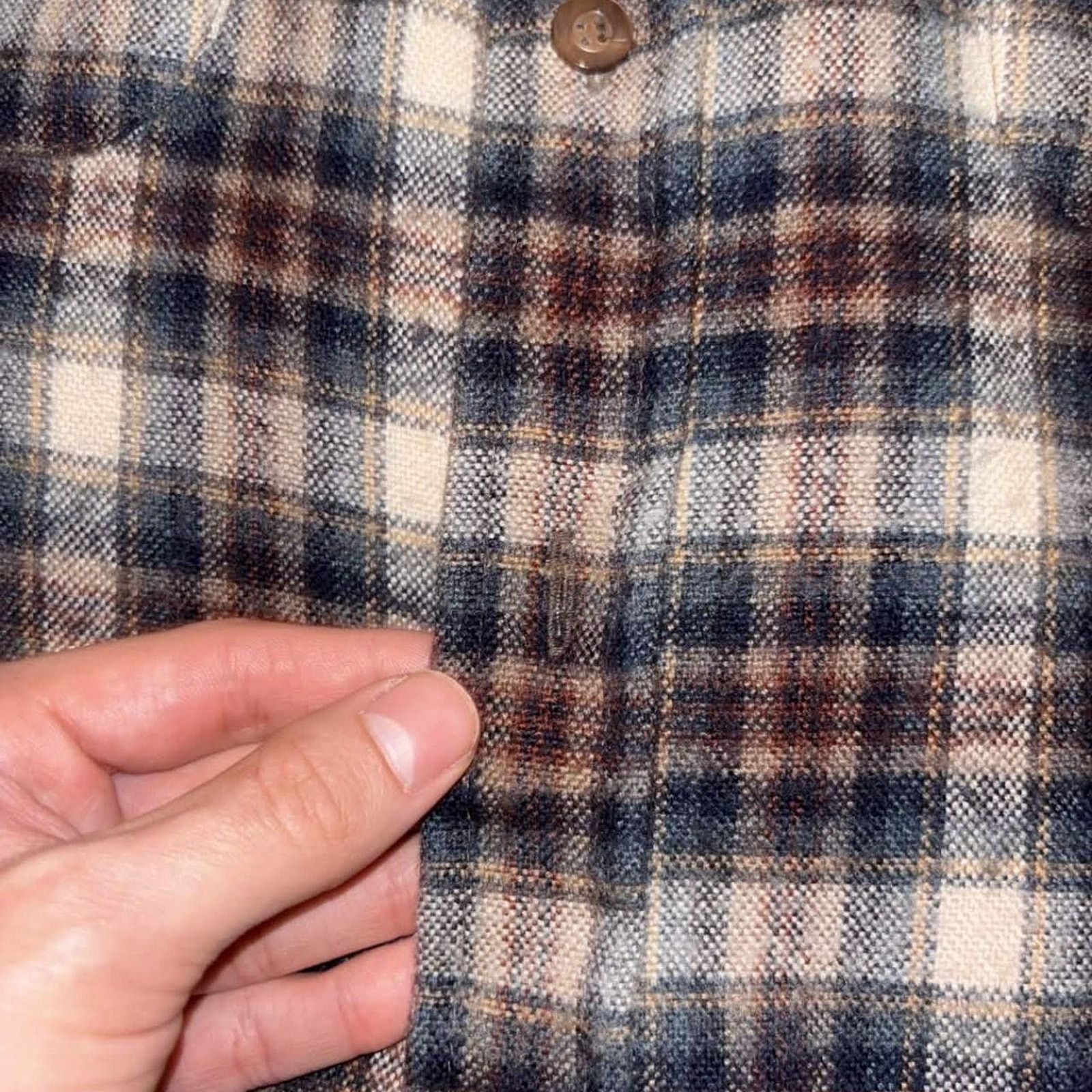 Vintage Greatland Sportswear Insulated Button Up Plaid Wool Shacket Size US L / EU 52-54 / 3 - 6 Thumbnail