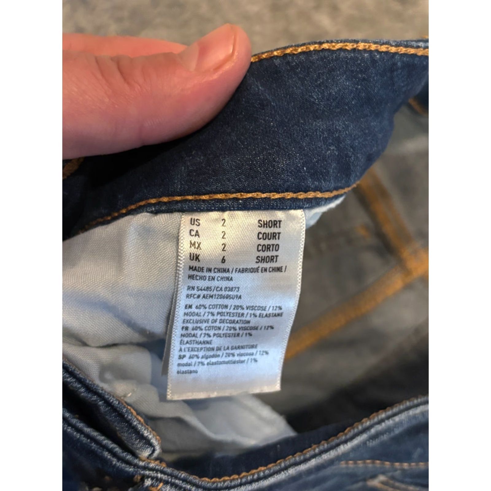 American Eagle Outfitters VINTAGE? No. Size 26" / US 2 / IT 38 - 4 Thumbnail