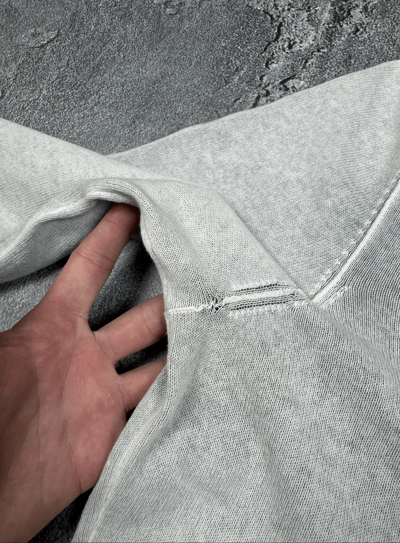 Stone Island Stone Island Handsprayed Faded Knit Sweater Size XL Y2K Size US XL / EU 56 / 4 - 6 Thumbnail