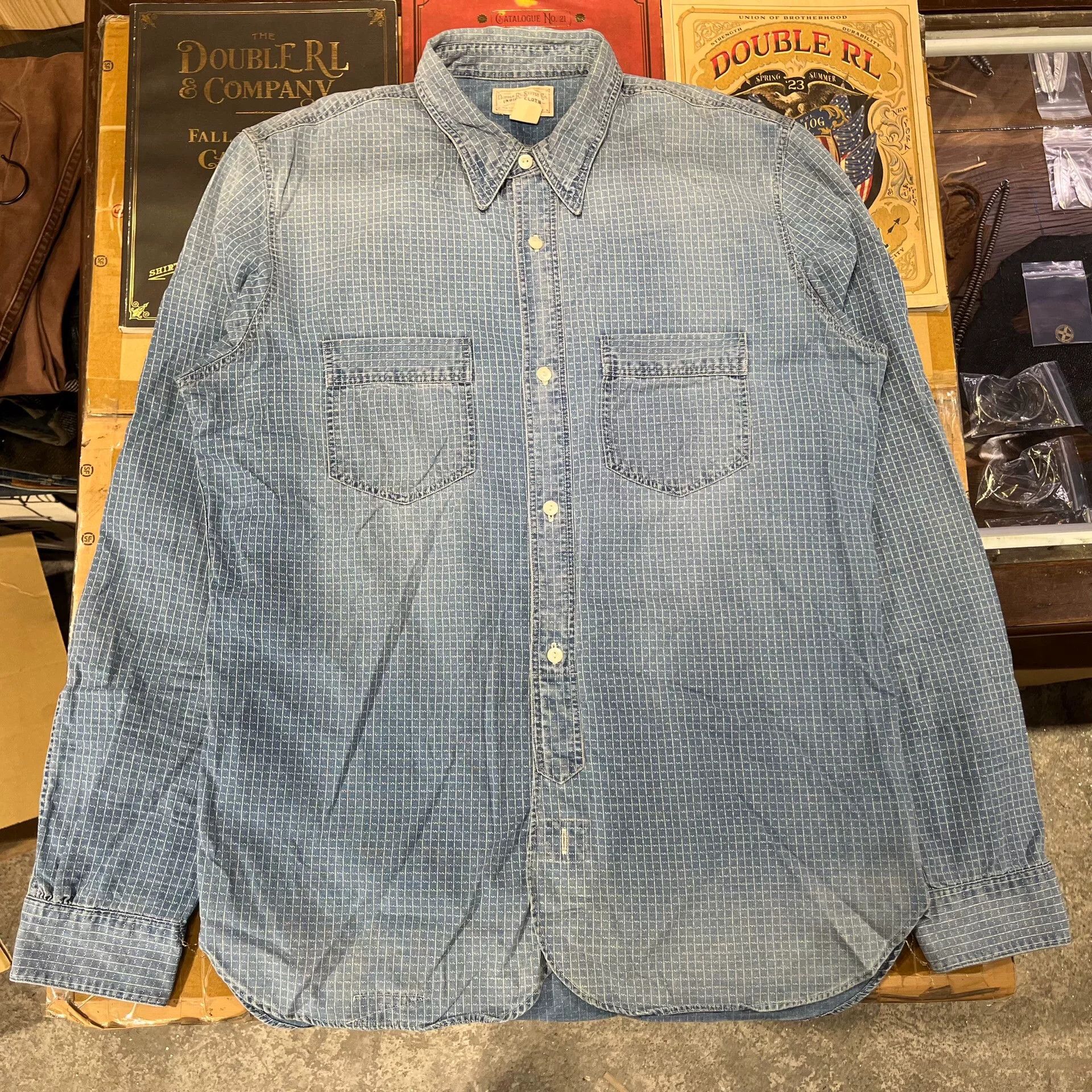 RRL Ralph Lauren RRL Double RL Ralph Lauren Shirt Size US M / EU 48-50 / 2 - 1 Thumbnail