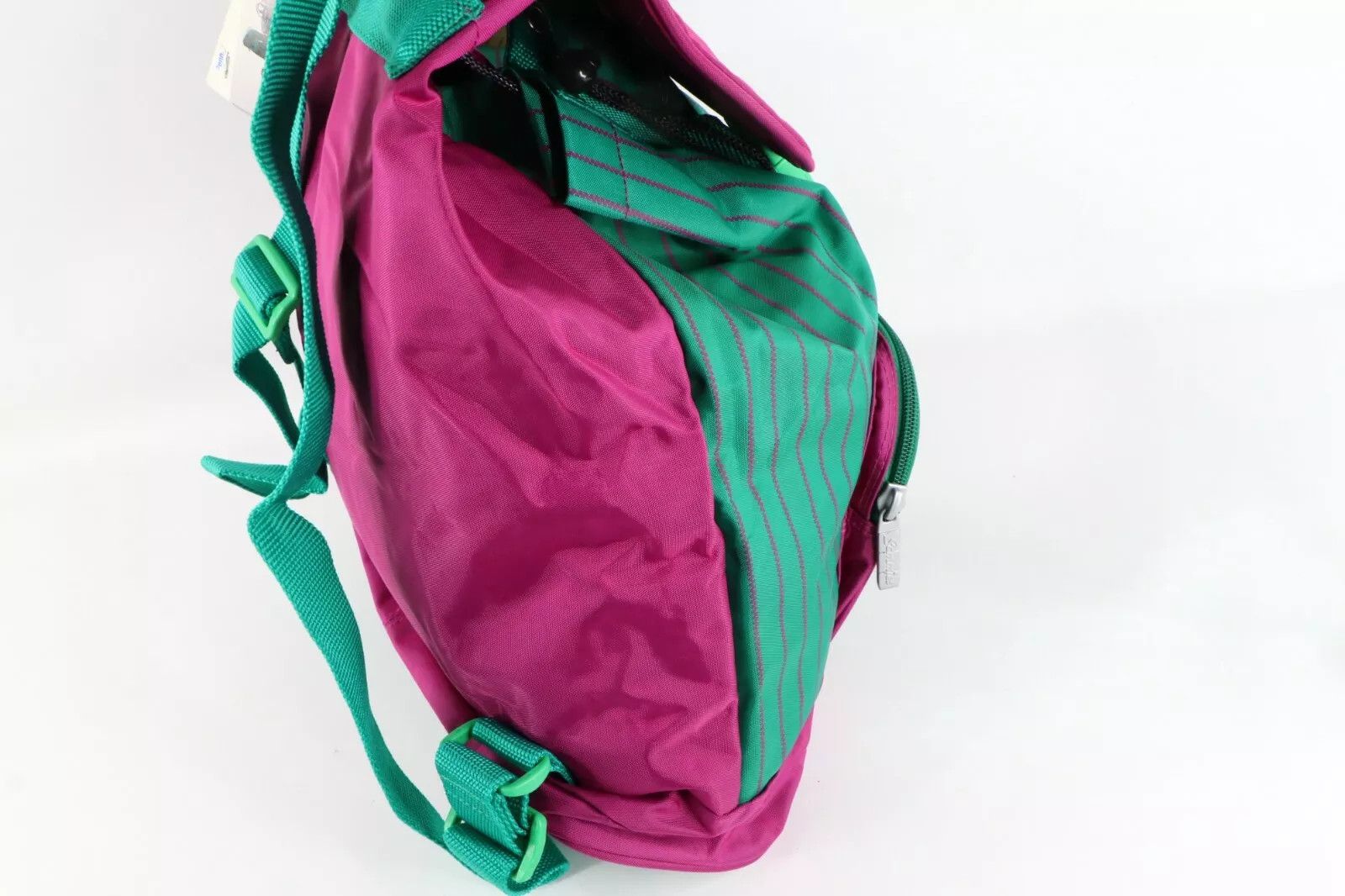 Samsonite × Vintage NOS Vintage 90s Samsonite Sammies Spell Out Striped Backpack Size ONE SIZE - 5 Thumbnail