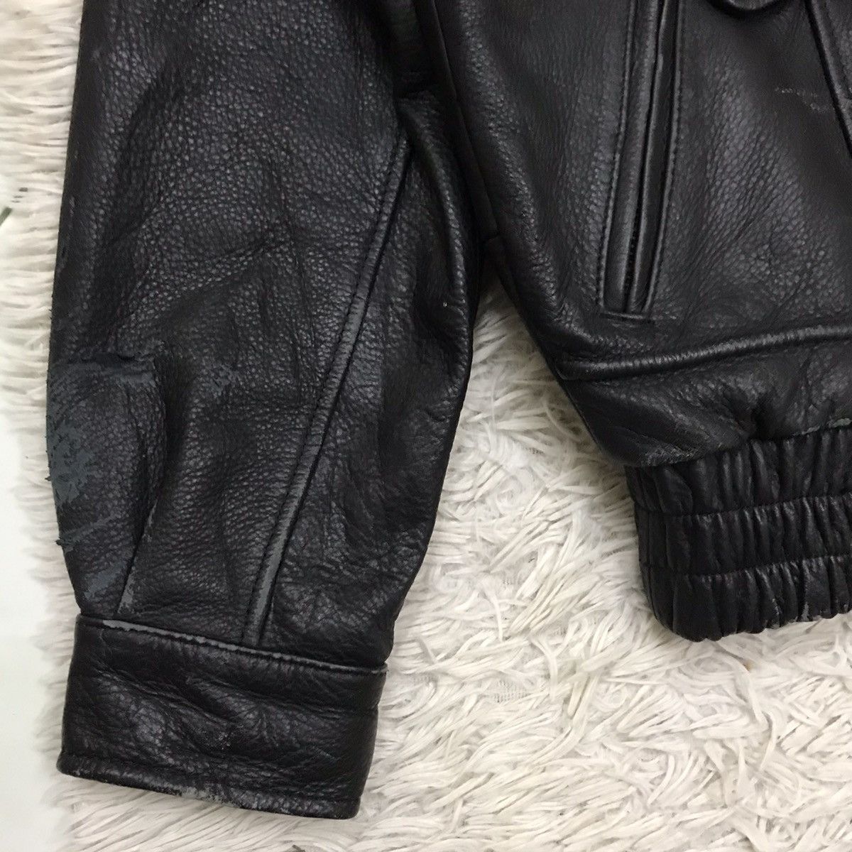 Vintage VINTAGE NANKAI MOTORCYLE TOP FASHION LEADER RIDING JACKET Size US L / EU 52-54 / 3 - 6 Thumbnail
