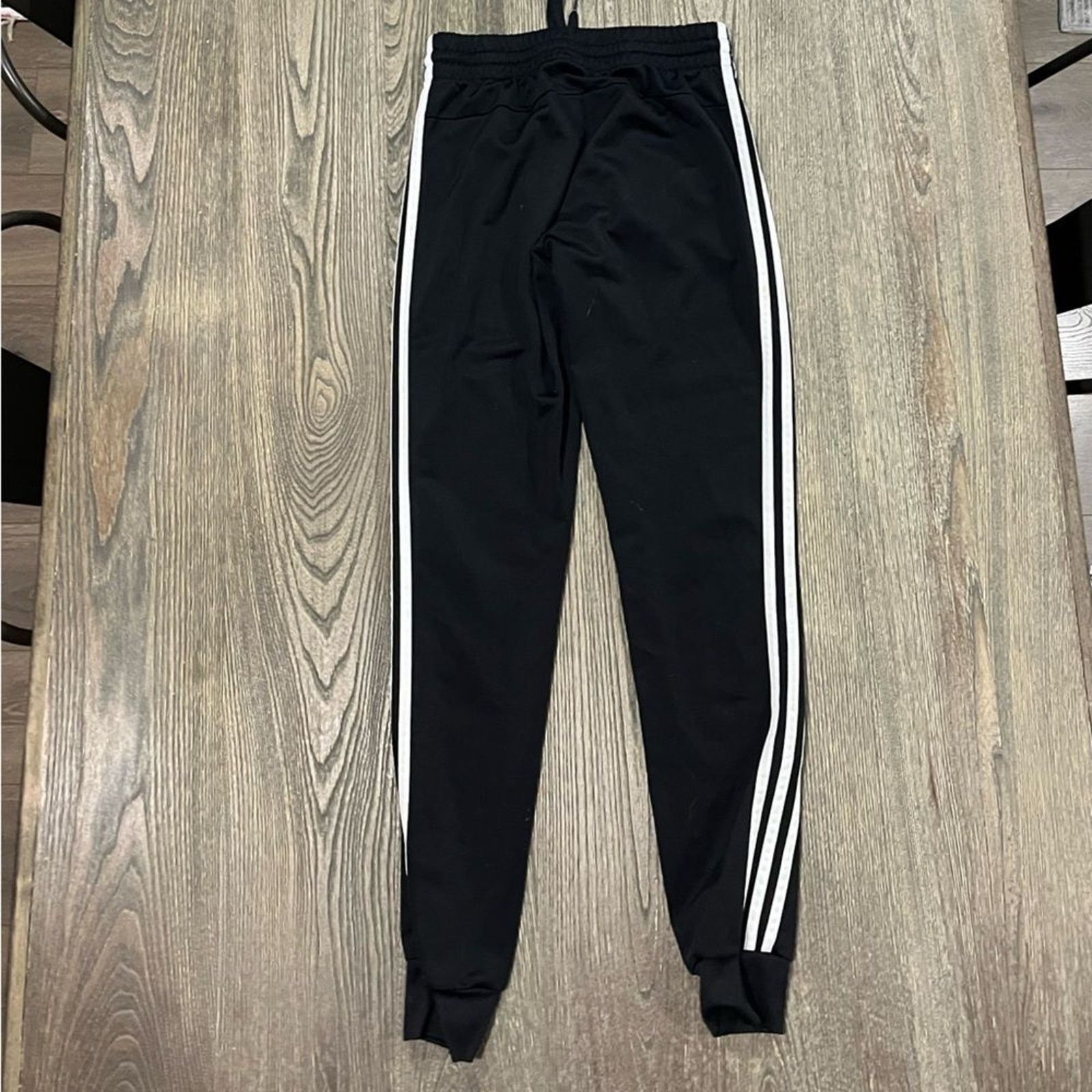 Adidas Adidas Essentials 3-Stripes Wind Pants Drawstring Regular XS Size ONE SIZE - 4 Thumbnail