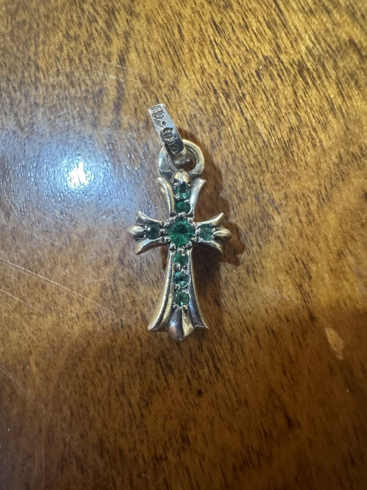 Chrome Hearts Chrome Hearts Emerald Baby Fat Pendant Size ONE SIZE - 1 Thumbnail