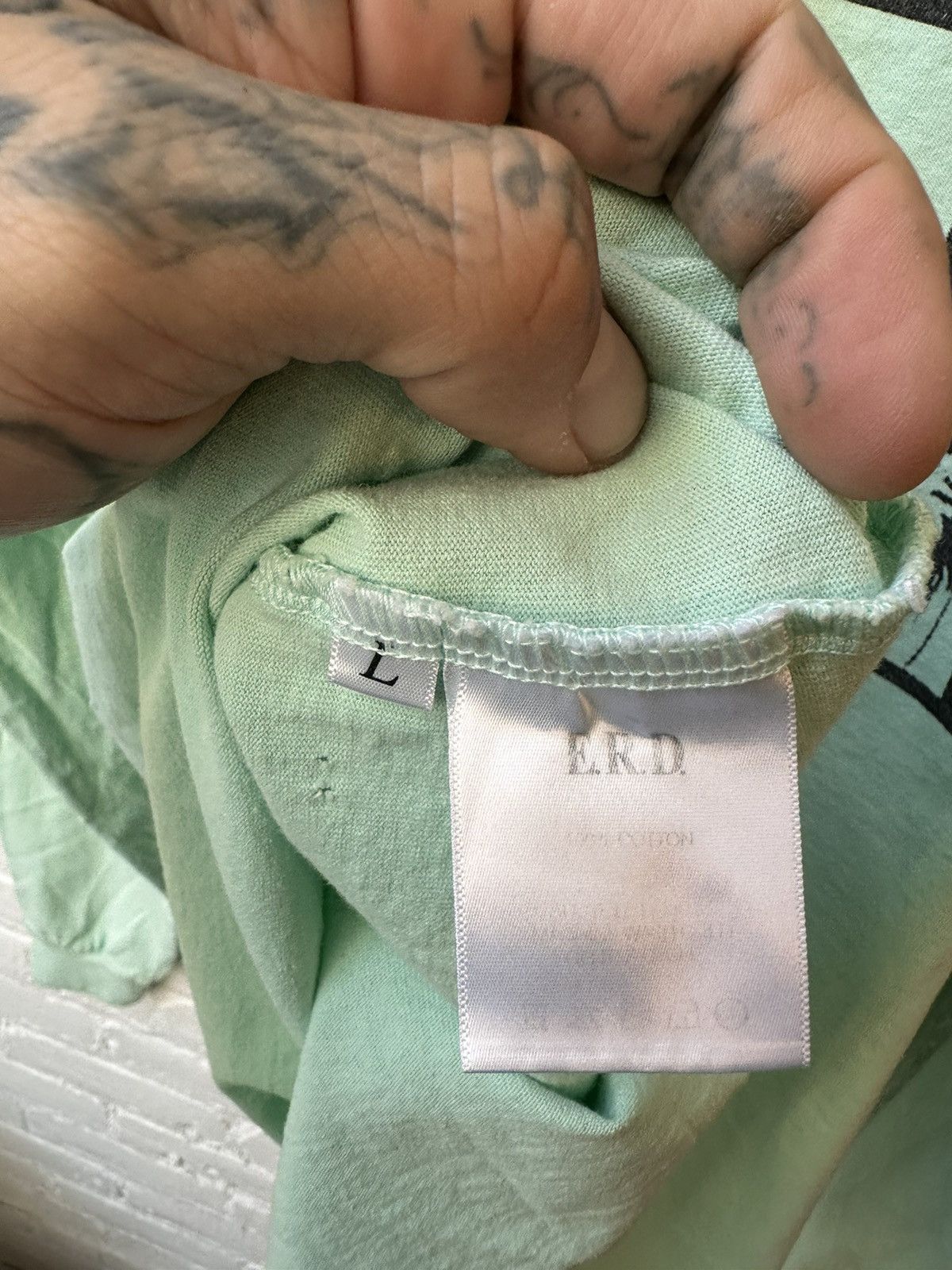 Enfants Riches Deprimes ERD ECSTASY SHIRT 4GSELLER Size US L / EU 52-54 / 3 - 8 Thumbnail
