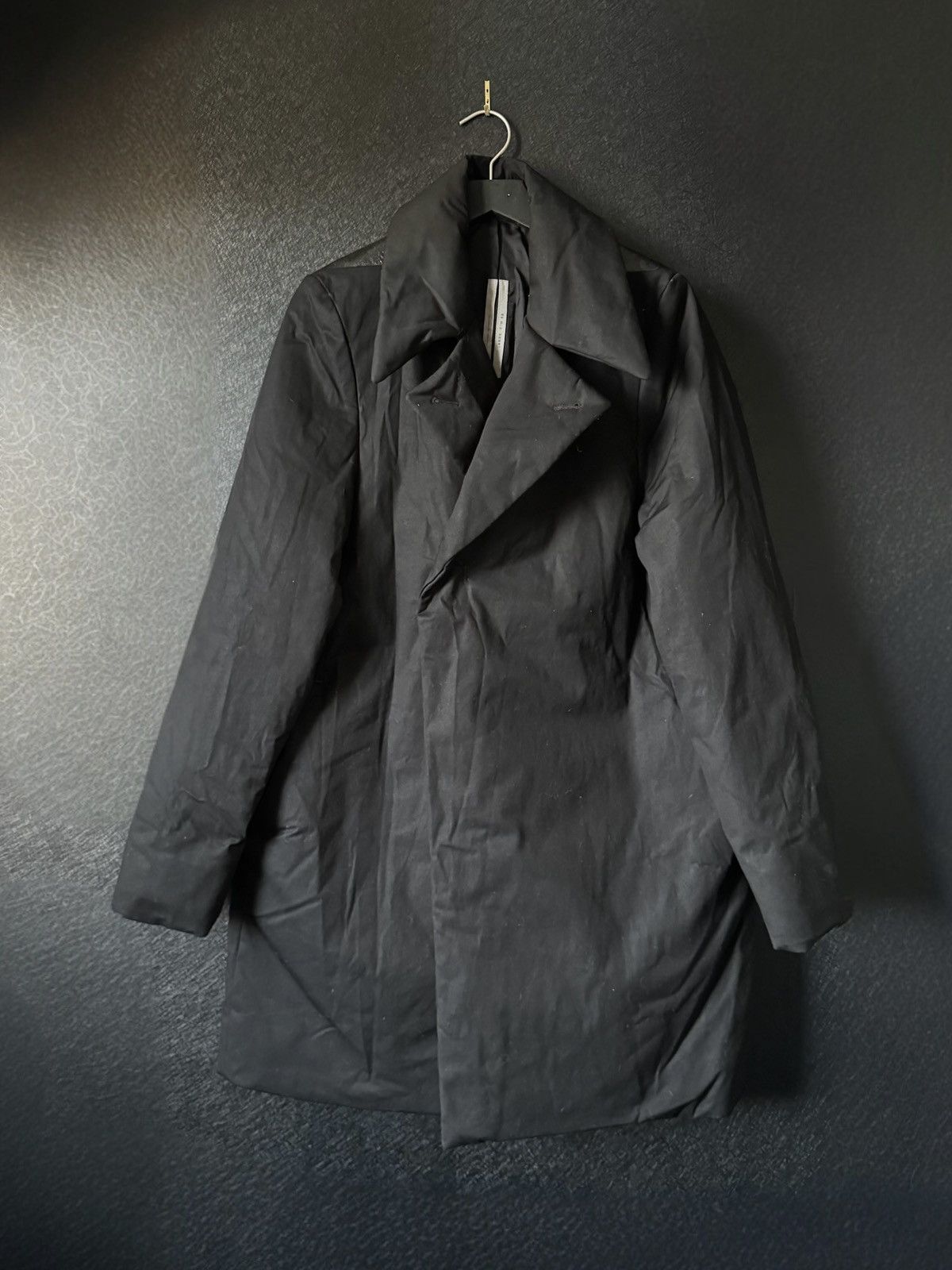 Rick Owens Rick Owens FW19 Larry Soft Coat 38IT (New/Unworn with Tags) Size US S / EU 44-46 / 1 - 1 Thumbnail
