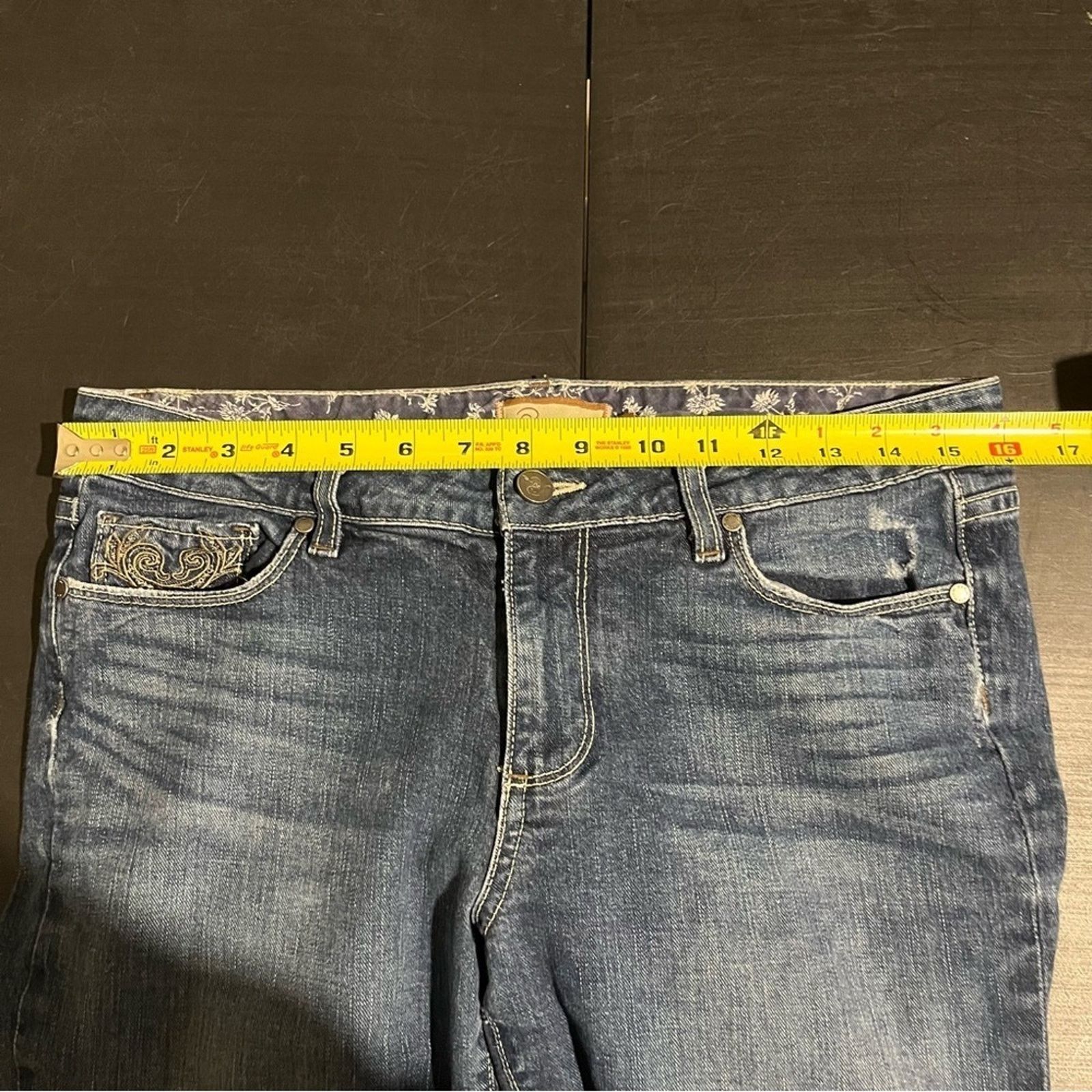 Paige Paige Premium Hollywood Hills Jeans Sz 30 Low Bootcut Size 30" / US 8 / IT 44 - 9 Thumbnail