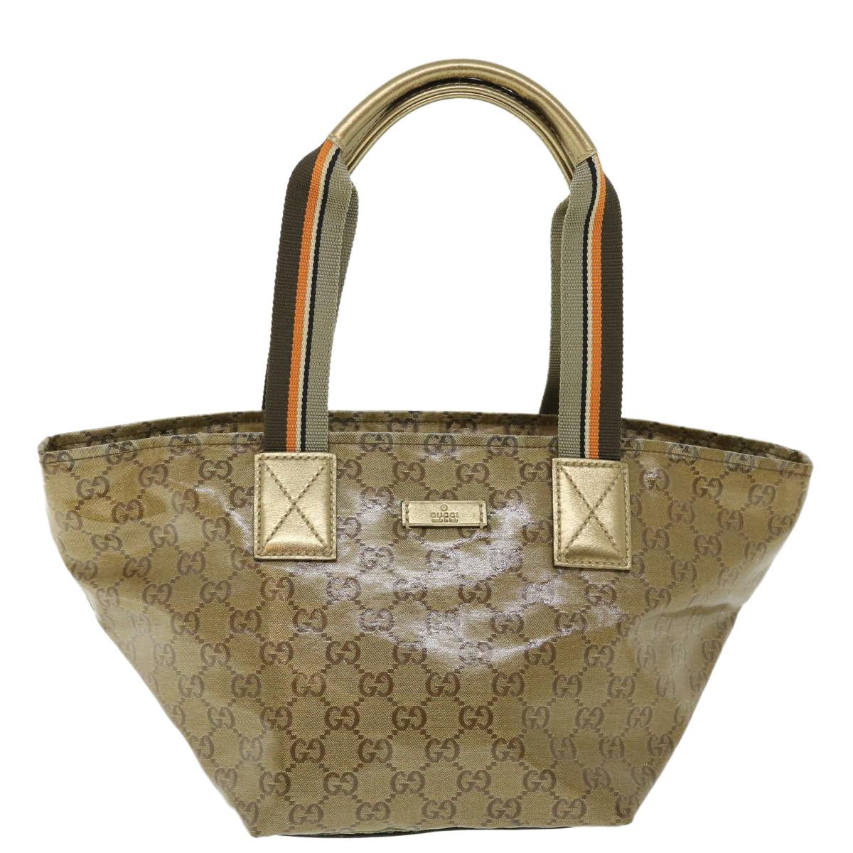 Gucci Gg Canvas Gold Canvas Shoulder Bag (Pre-Owned) Size ONE SIZE - 1 Thumbnail