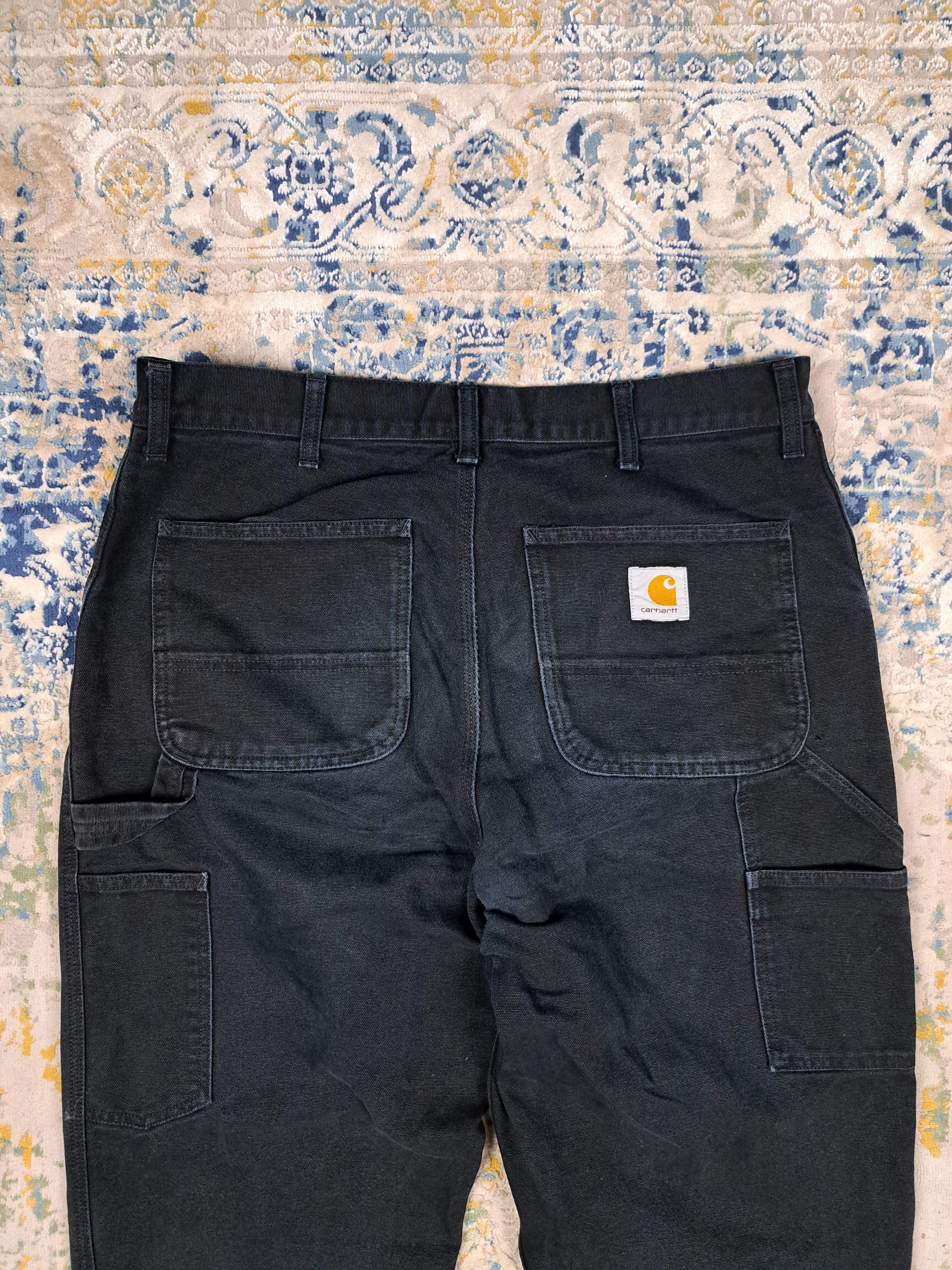 Carhartt Carhartt Heavy Canvas Single Knee Pants Carpenter Workwear Size US 33 - 2 Thumbnail