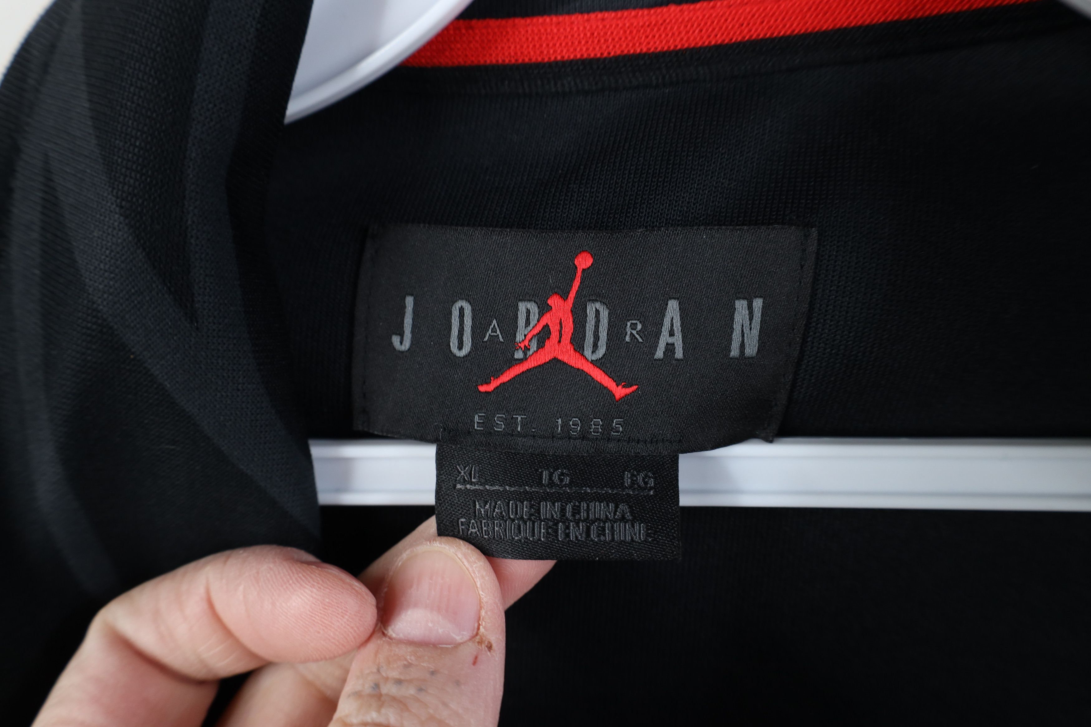 Nike Nike Air Jordan Tricot Flight Jumpman Full Zip Track Jacket Size US XL / EU 56 / 4 - 6 Thumbnail