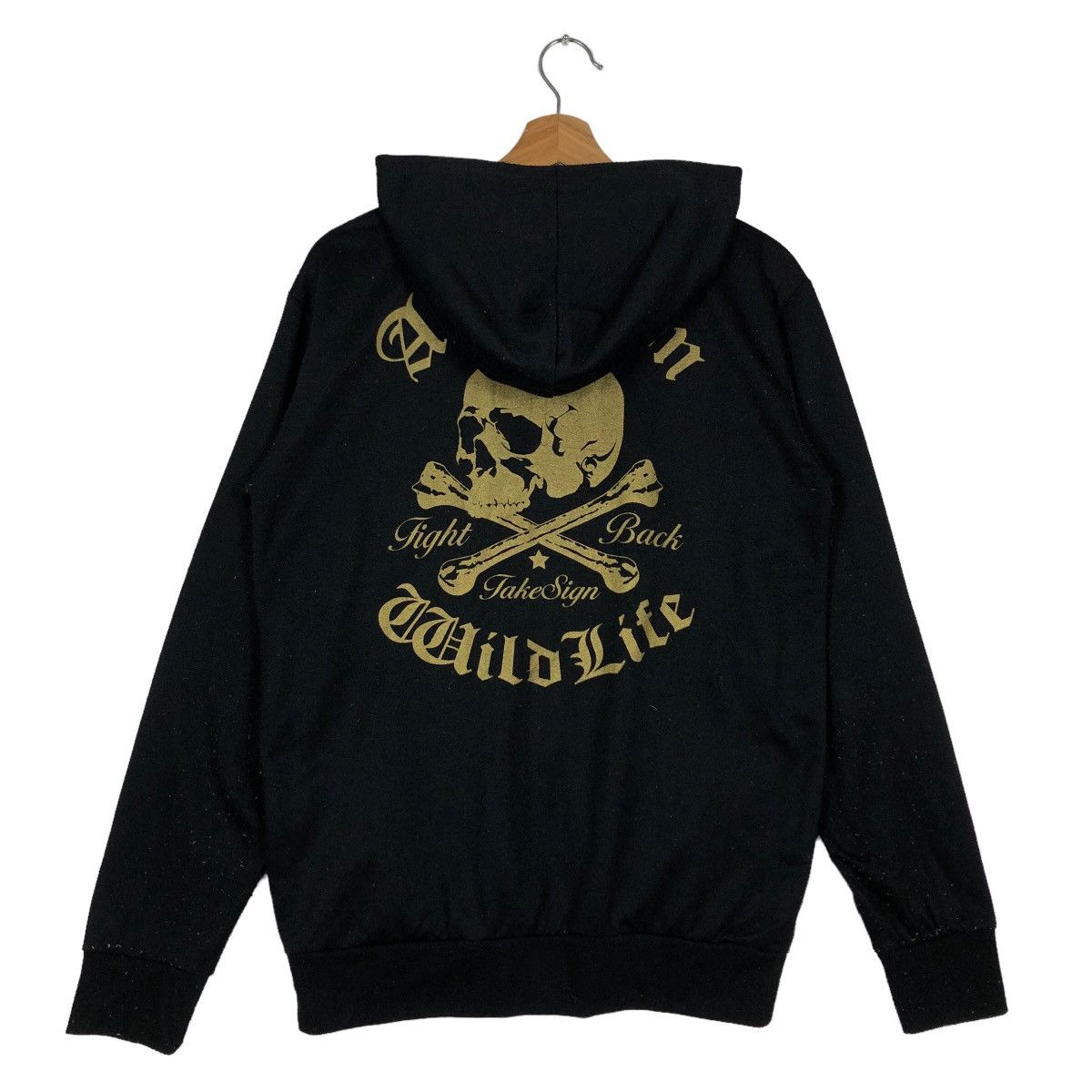 Japanese Brand Punk Design Hoodie Wild Life Skeleton Inspire Chrome Hearts Size US L / EU 52-54 / 3 - 1 Thumbnail