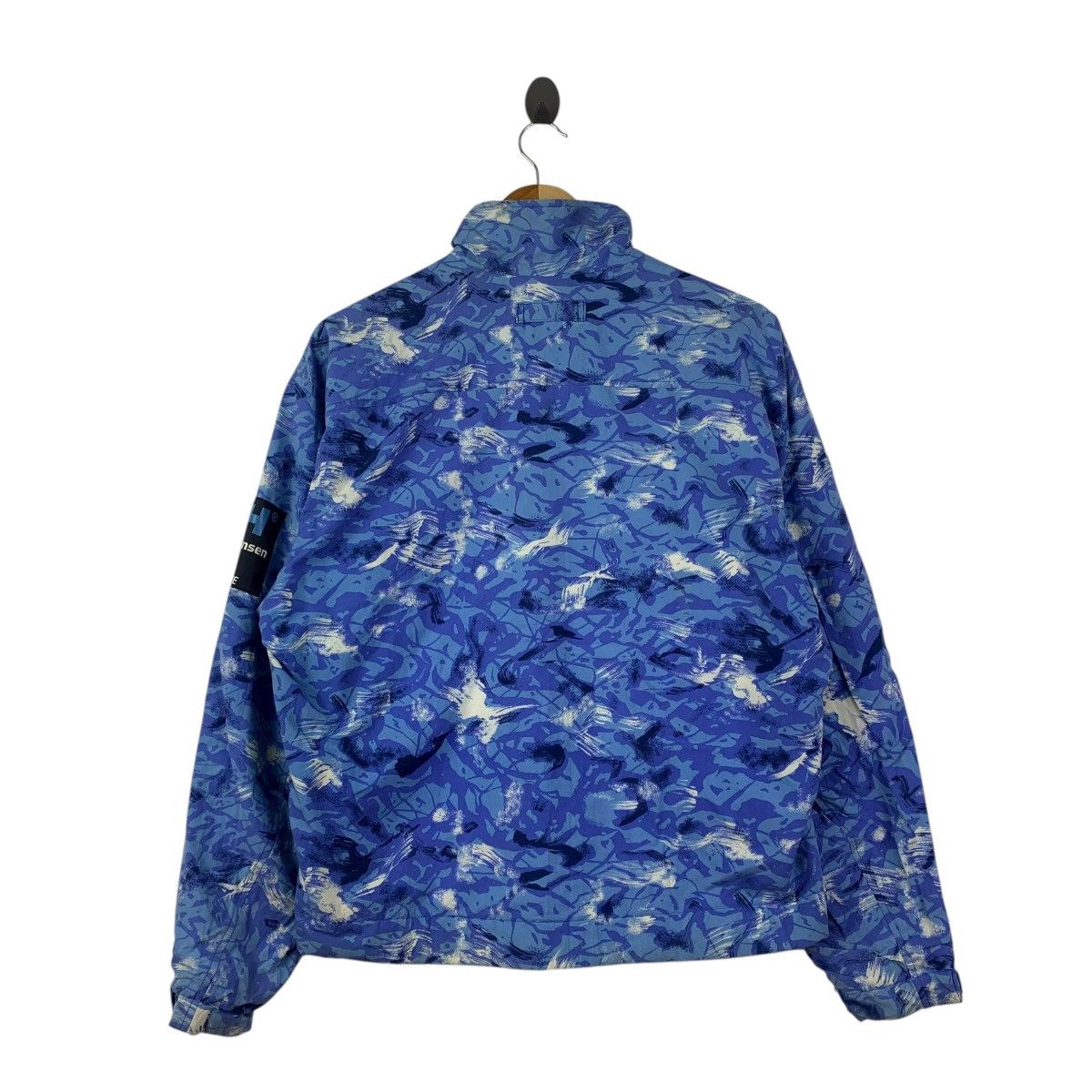 Helly Hansen Vintage HELLY HANSEN “Sea Life” Jacket – Blue Ocean Camo Size US XL / EU 56 / 4 - 4 Thumbnail