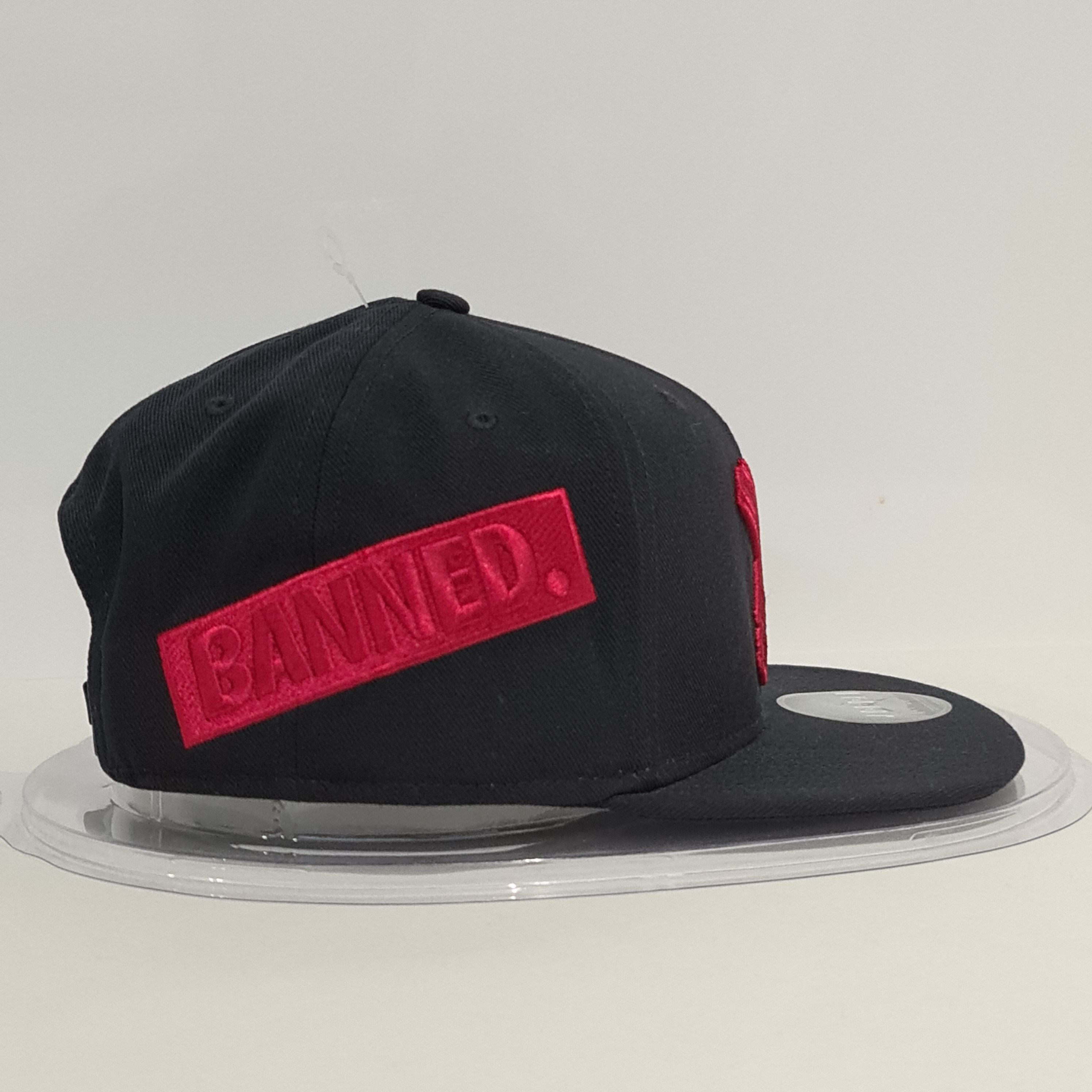 Jordan Brand Jordan Cap Snapback 'Banned' Black/Red Size ONE SIZE - 4 Thumbnail