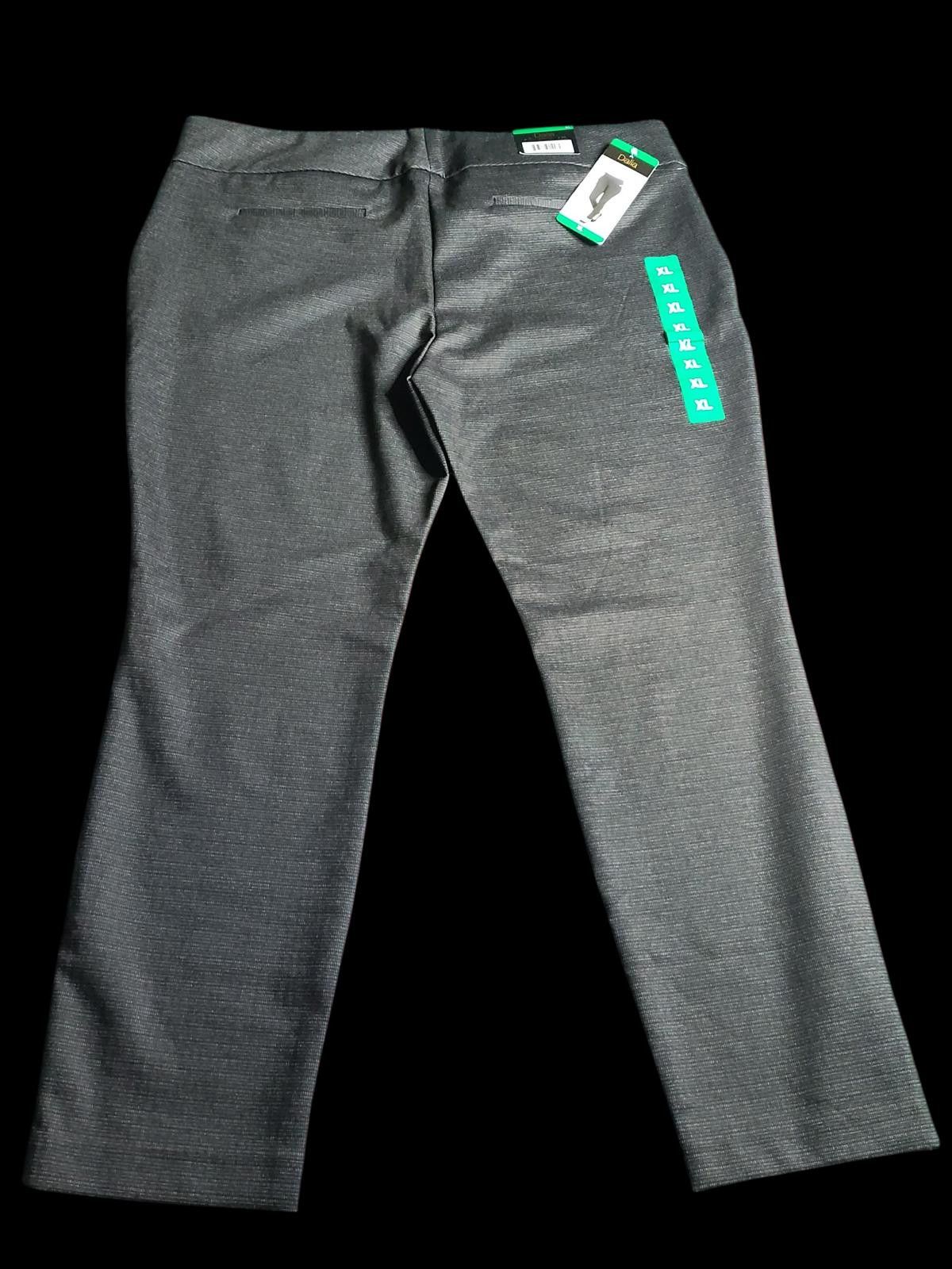 John Dalia Dalia Gray Women's Dress Pants - Classic Fit Size 40" / US 18 - 6 Thumbnail