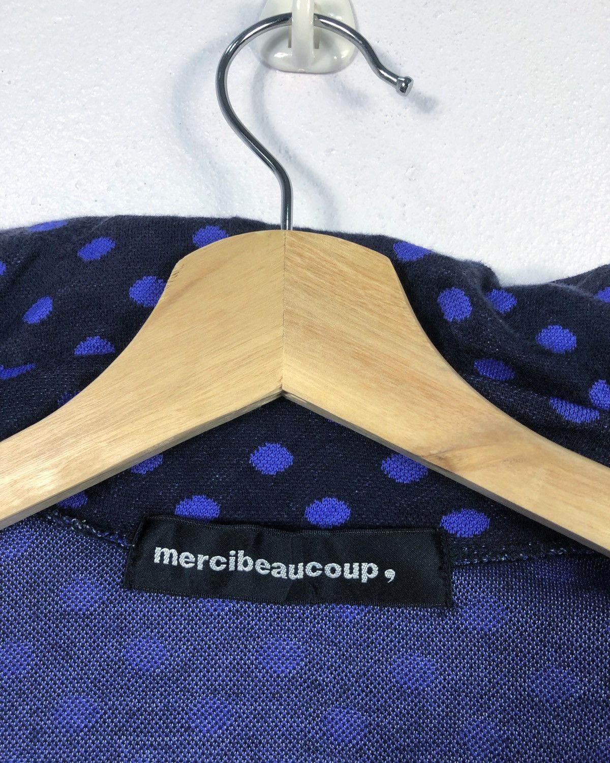 Issey Miyake × mercibeaucoup Rare Mercibeaucoup Issey Miyake Polka Zipper Sweatshirt Size US S / EU 44-46 / 1 - 9 Thumbnail