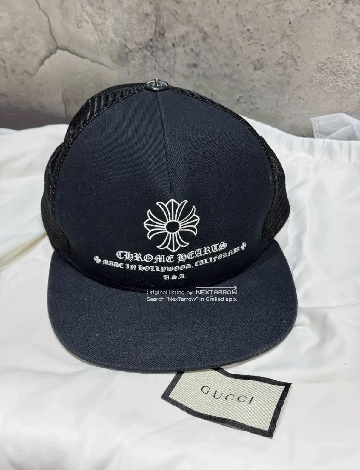 Chrome Hearts Chrome Hearts Black The Heroes Project Hat | Grailed