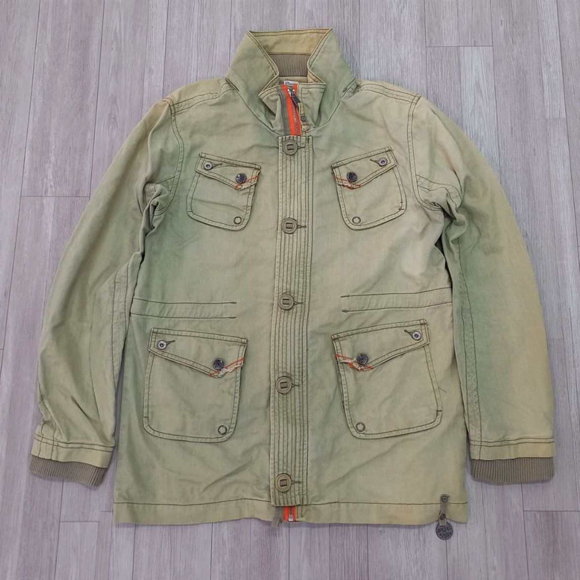 Diesel DIESEL 4/SL78 Military Utility Parka Jacket Size US L / EU 52-54 / 3 - 5 Thumbnail