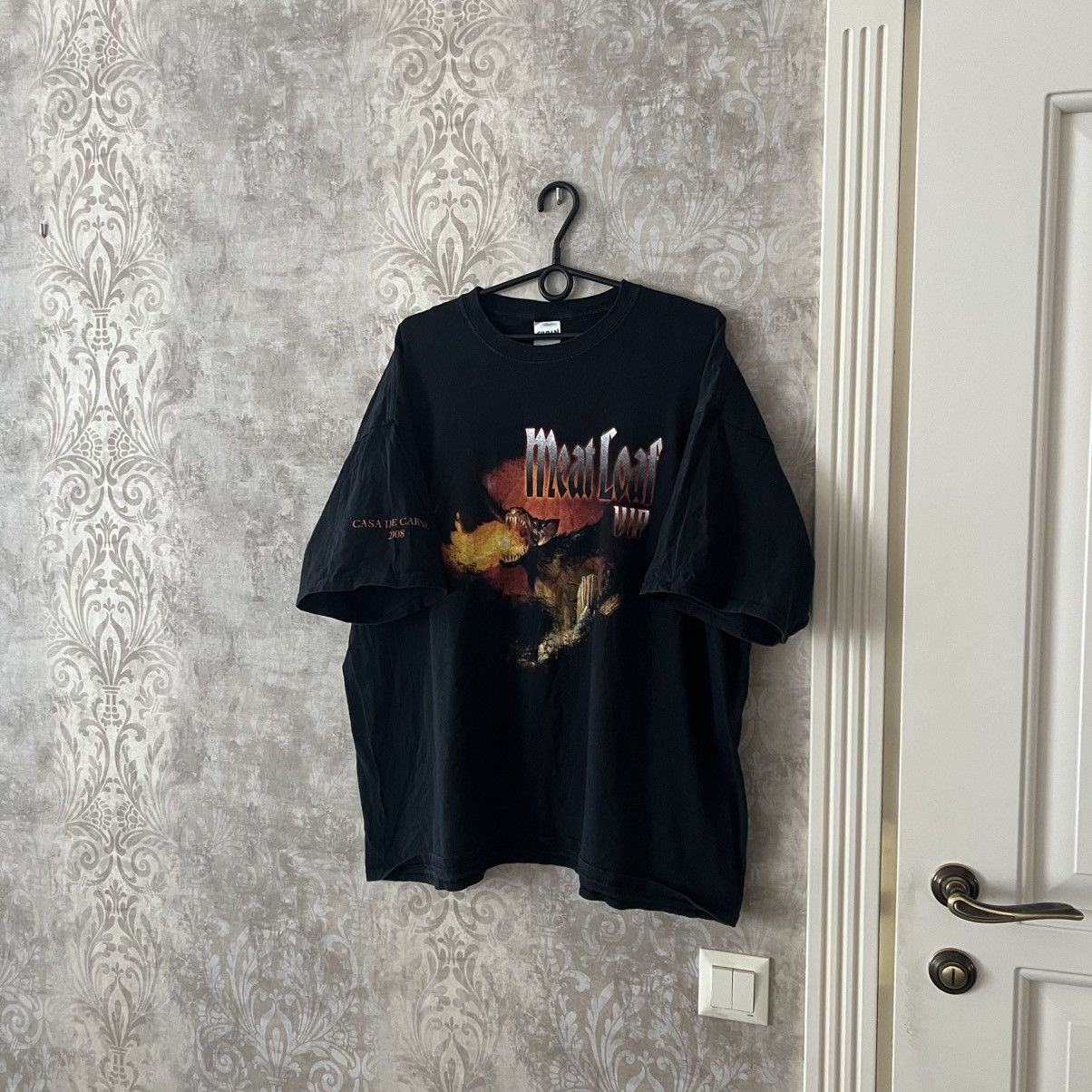Band Tees Vintage Meat Loaf Band Tee T-Shirt Rock Size US XXL / EU 58 / 5 - 4 Thumbnail